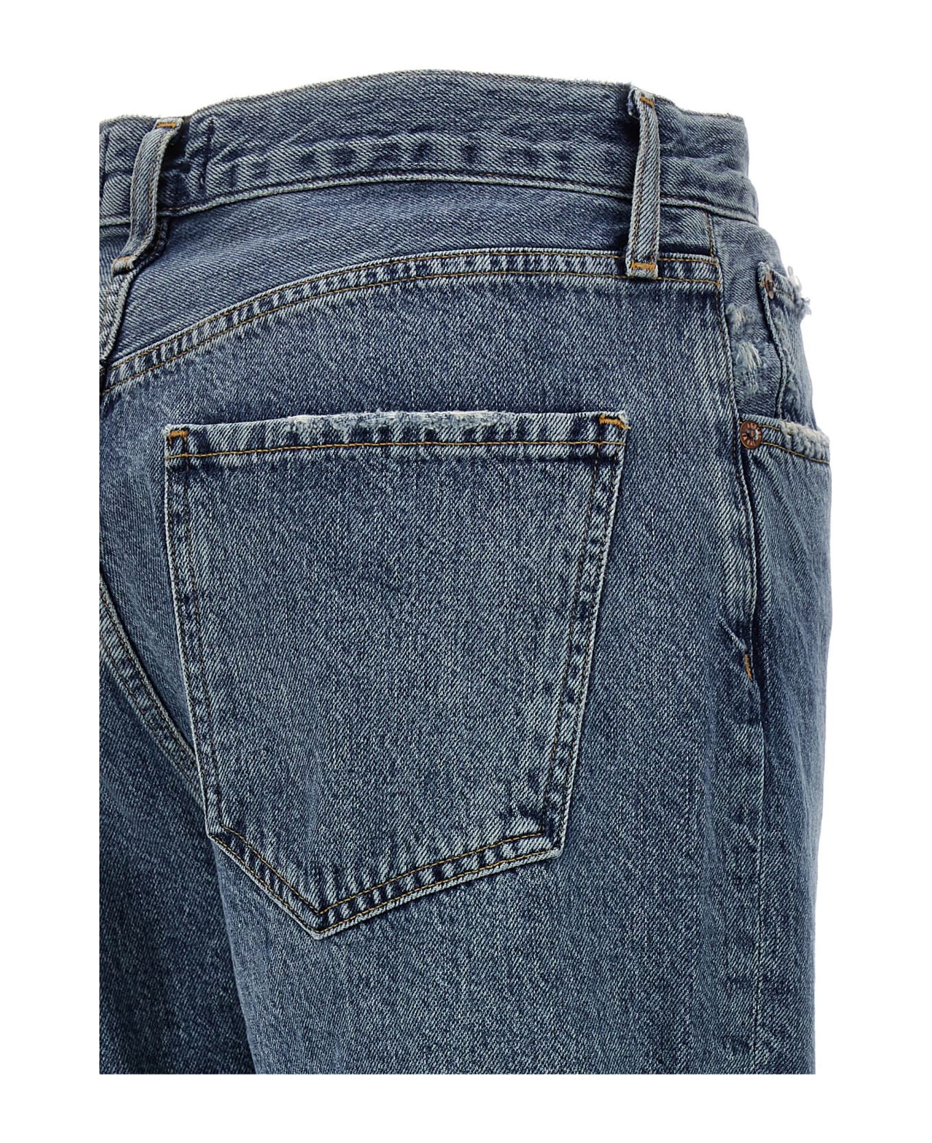 AGOLDE 'riley Crop' Jeans - Blue