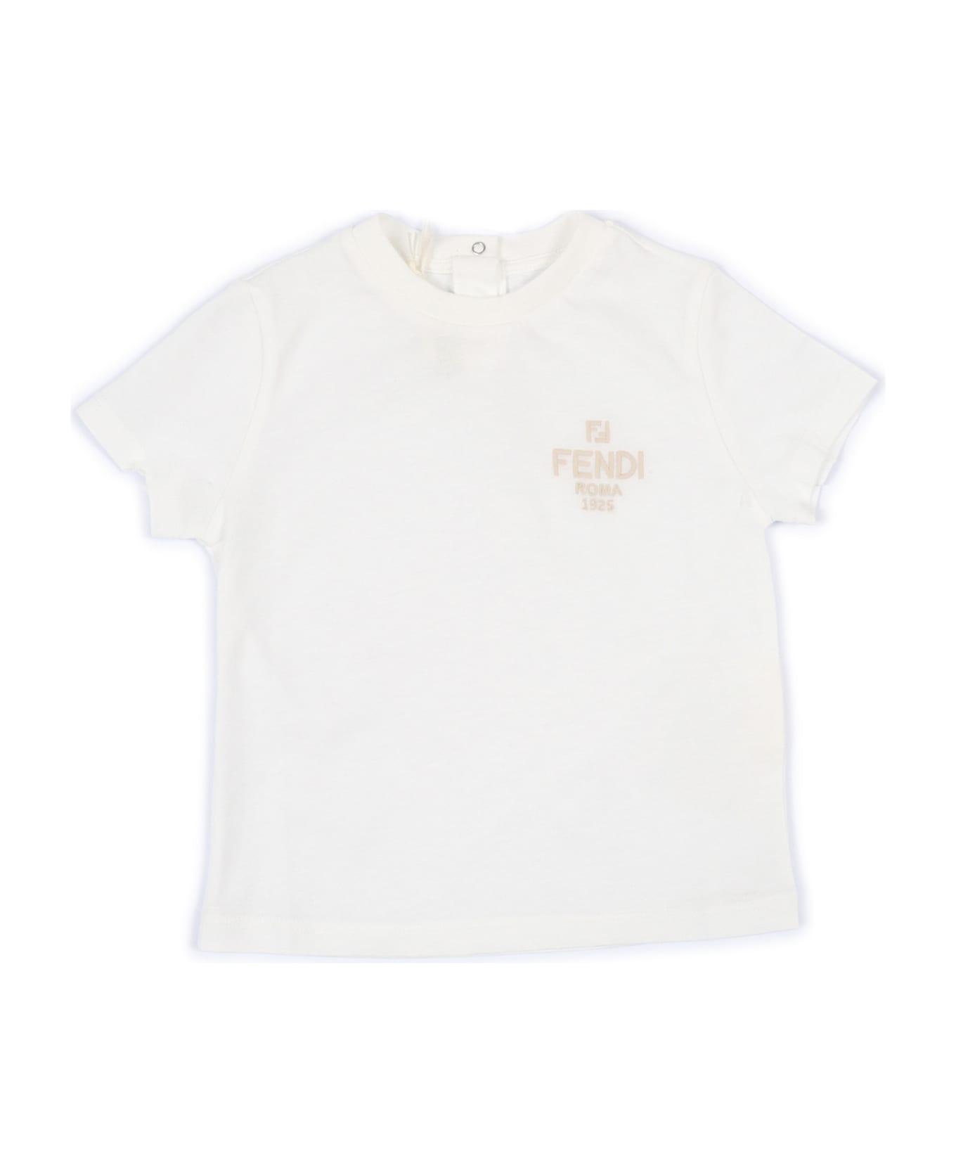 Fendi Jersey T-shirt - WHITE