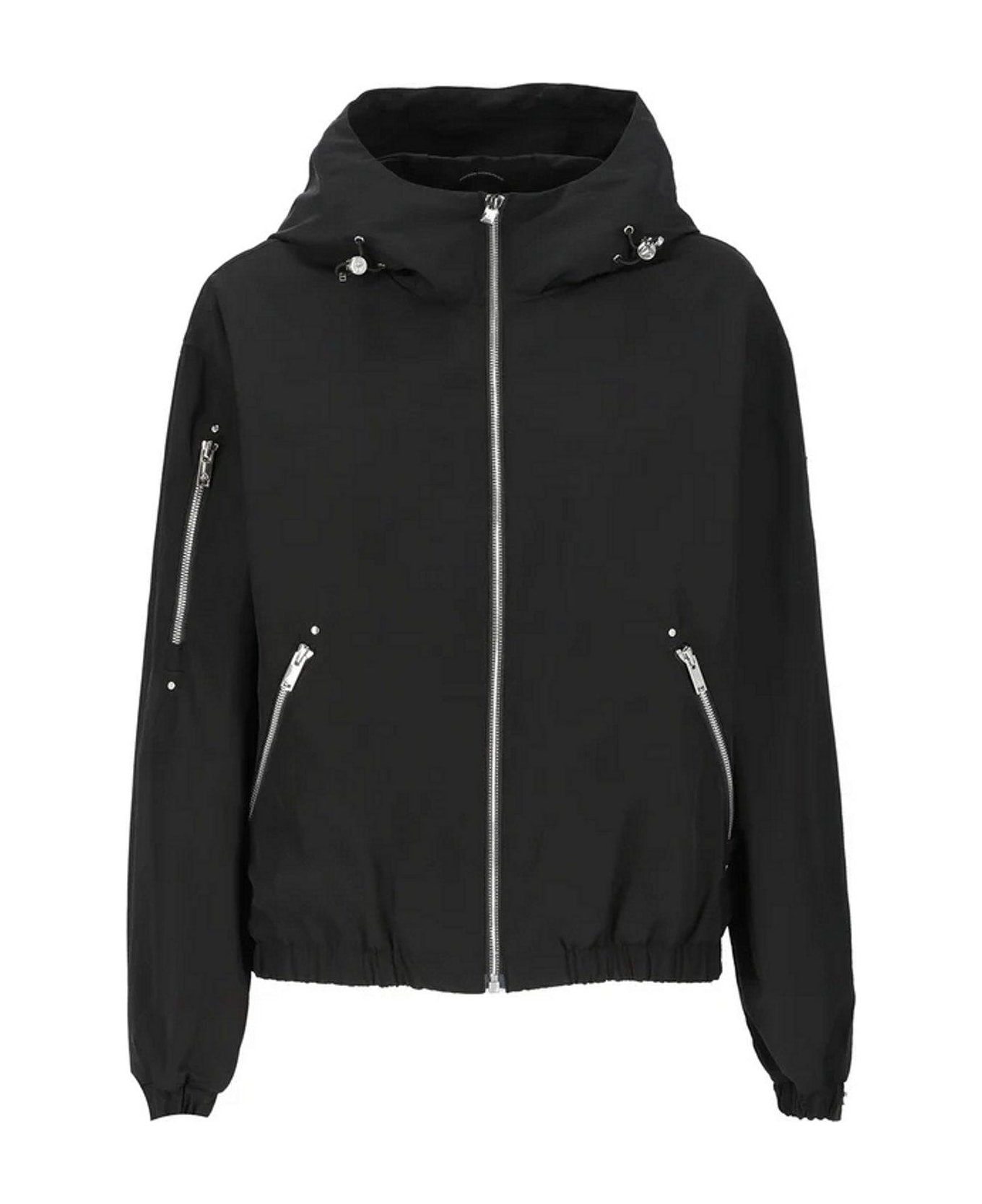 Moose Knuckles Hooded Jacket - Black
