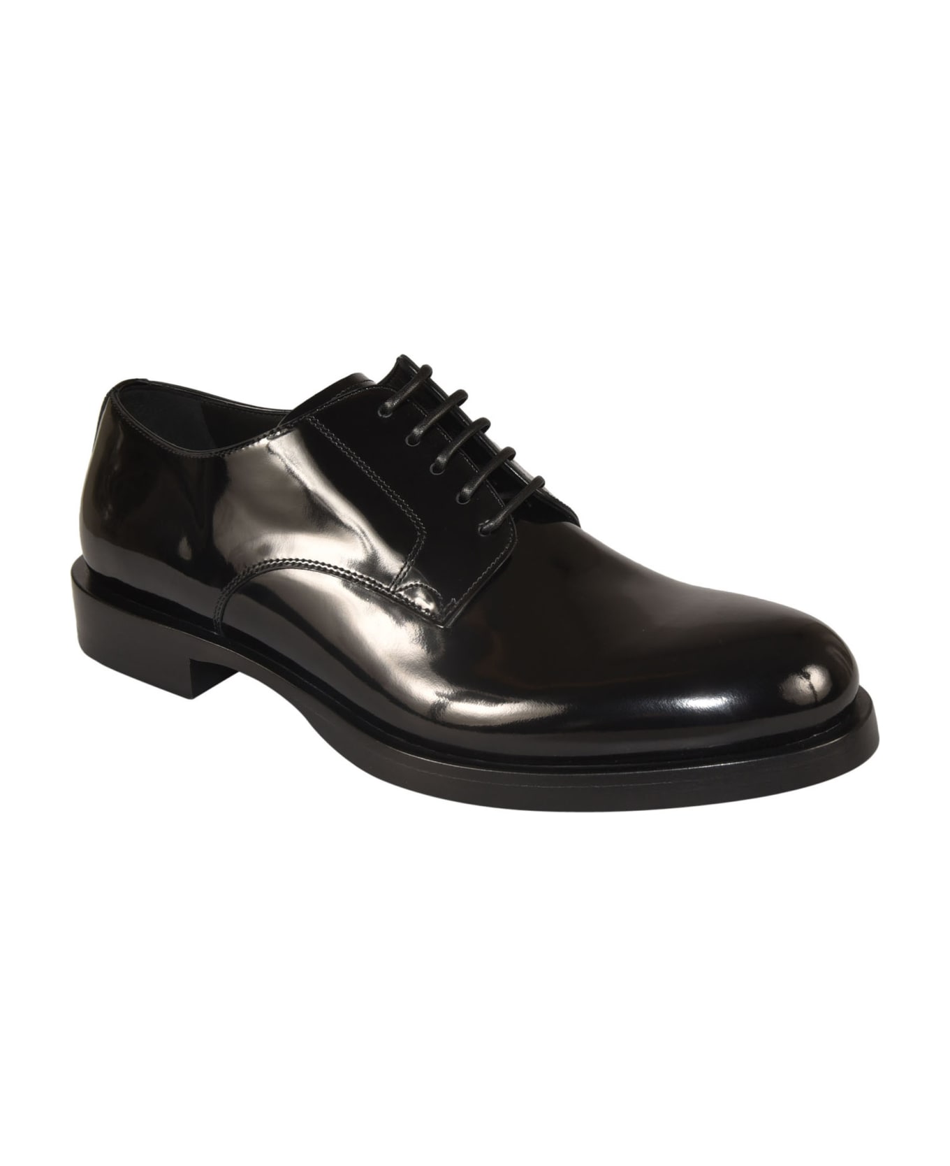 Dolce & Gabbana Classic Lace-up Derby Shoes - Black