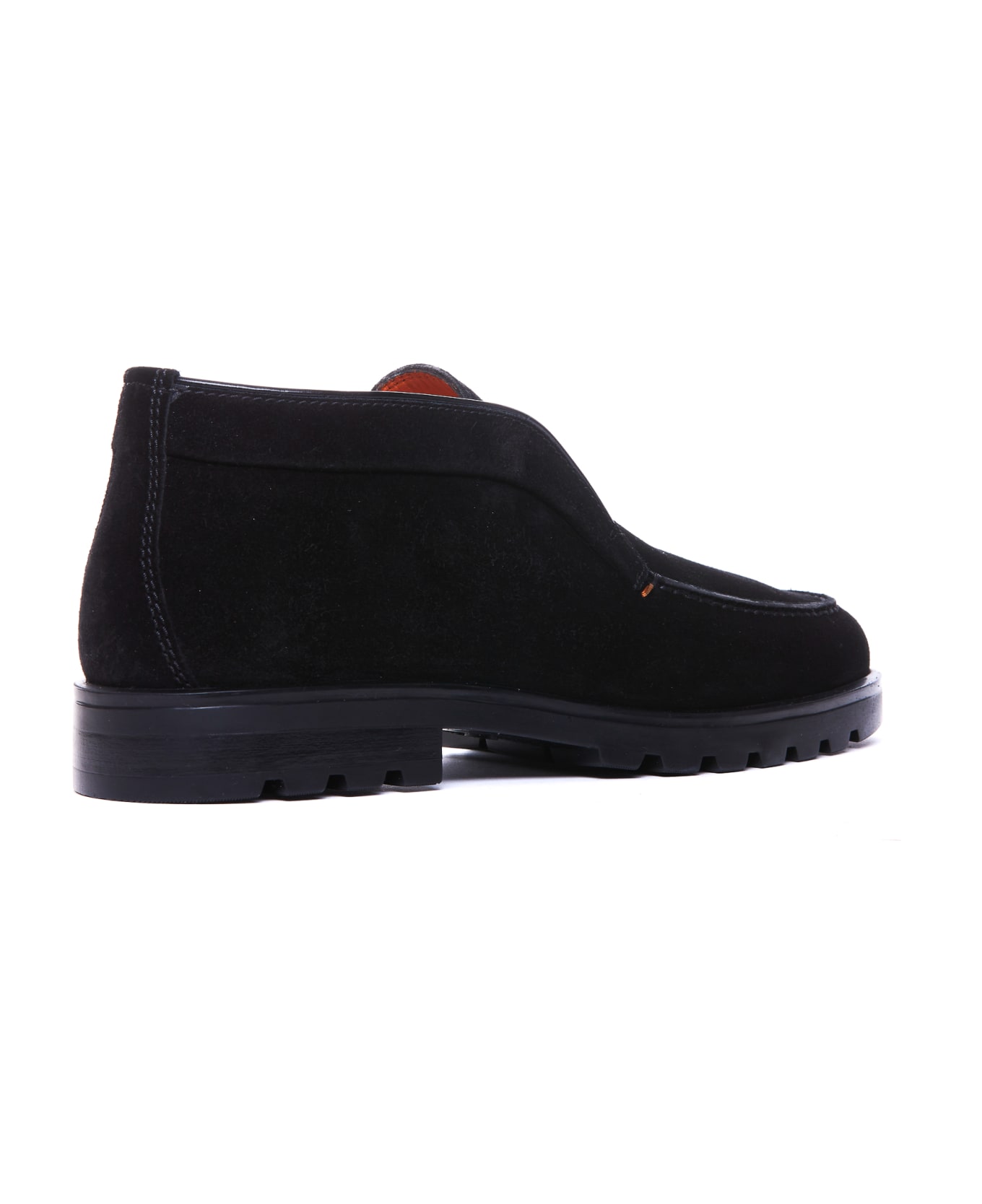 Santoni Desert Boot - Black