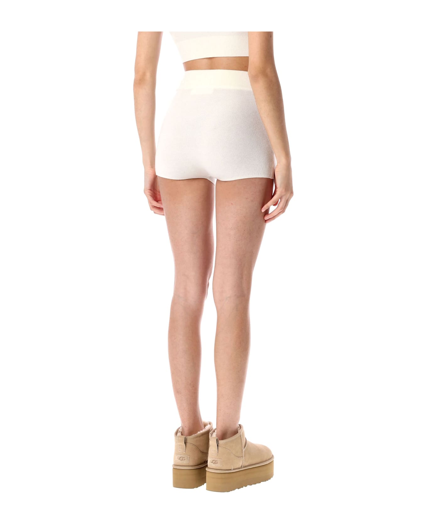 Fear of God Knit Boxer Short - CLOUD WHITE