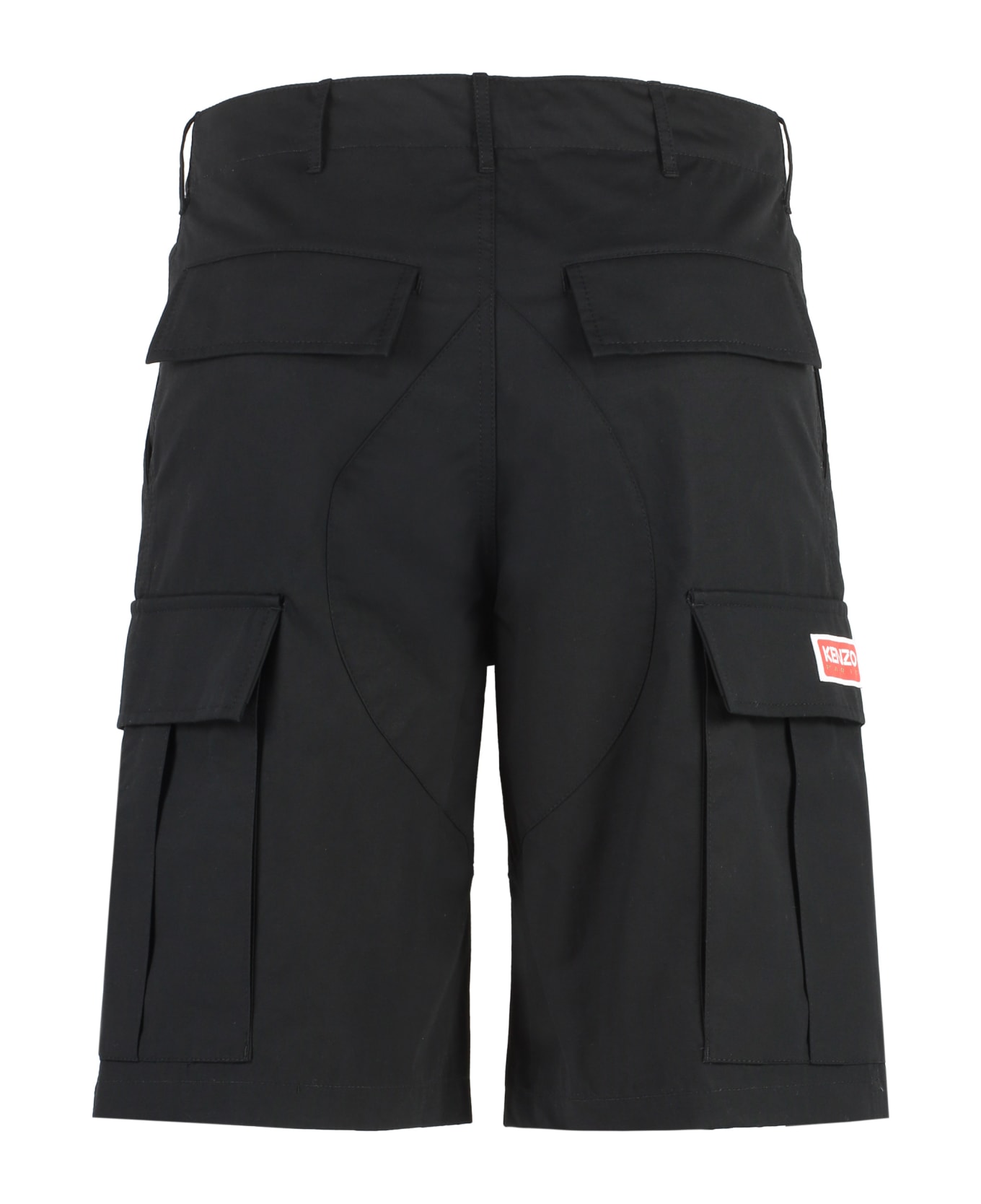 Kenzo Cargo Shorts - black