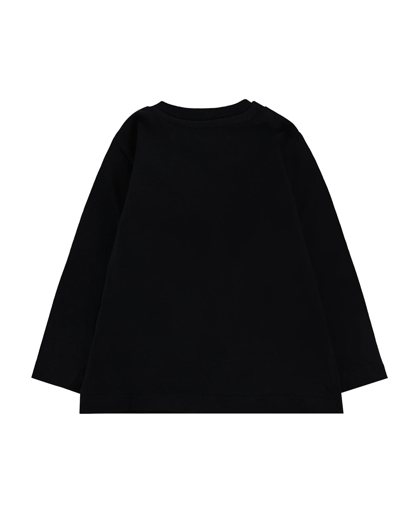 Moschino Black T-shirt For Babykids With Teddy Bear - Black