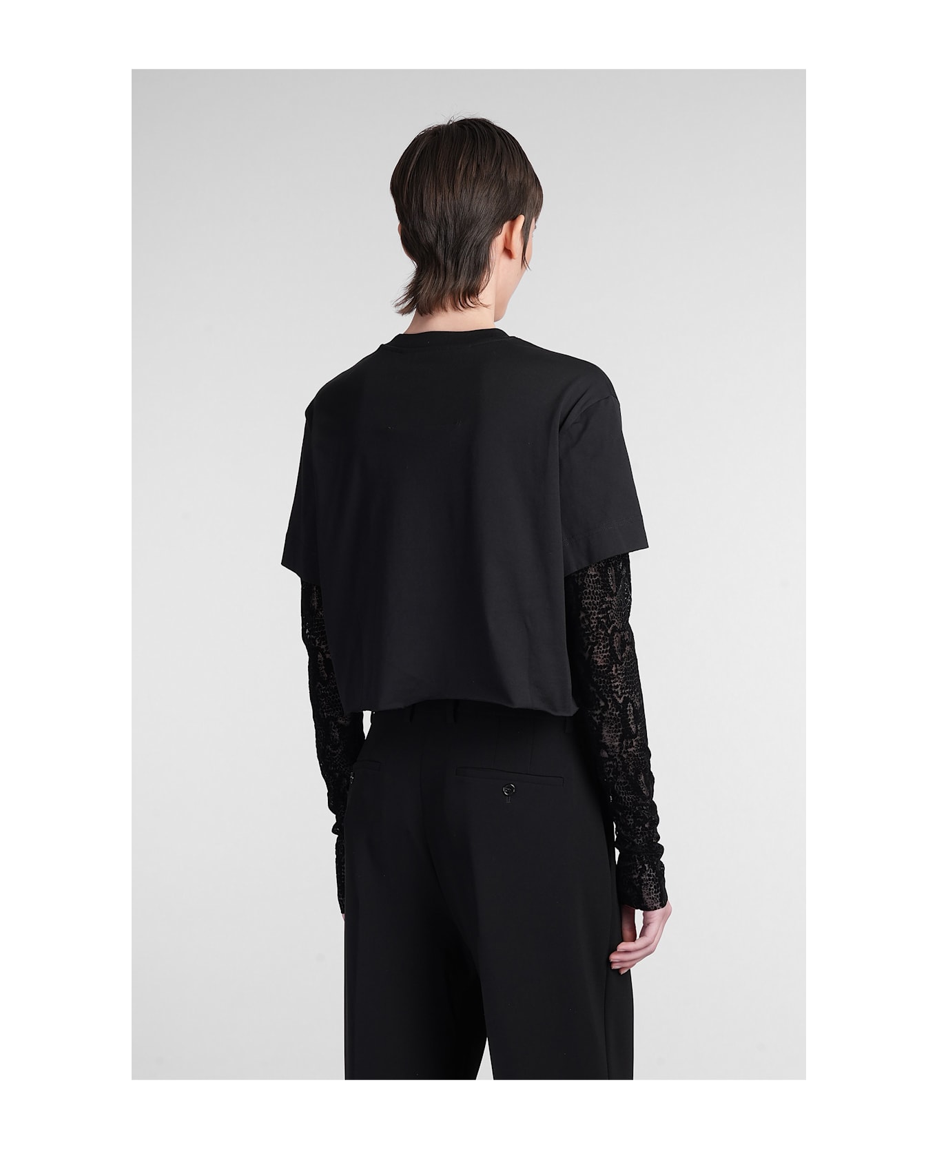 Givenchy T-shirt In Black Cotton - black
