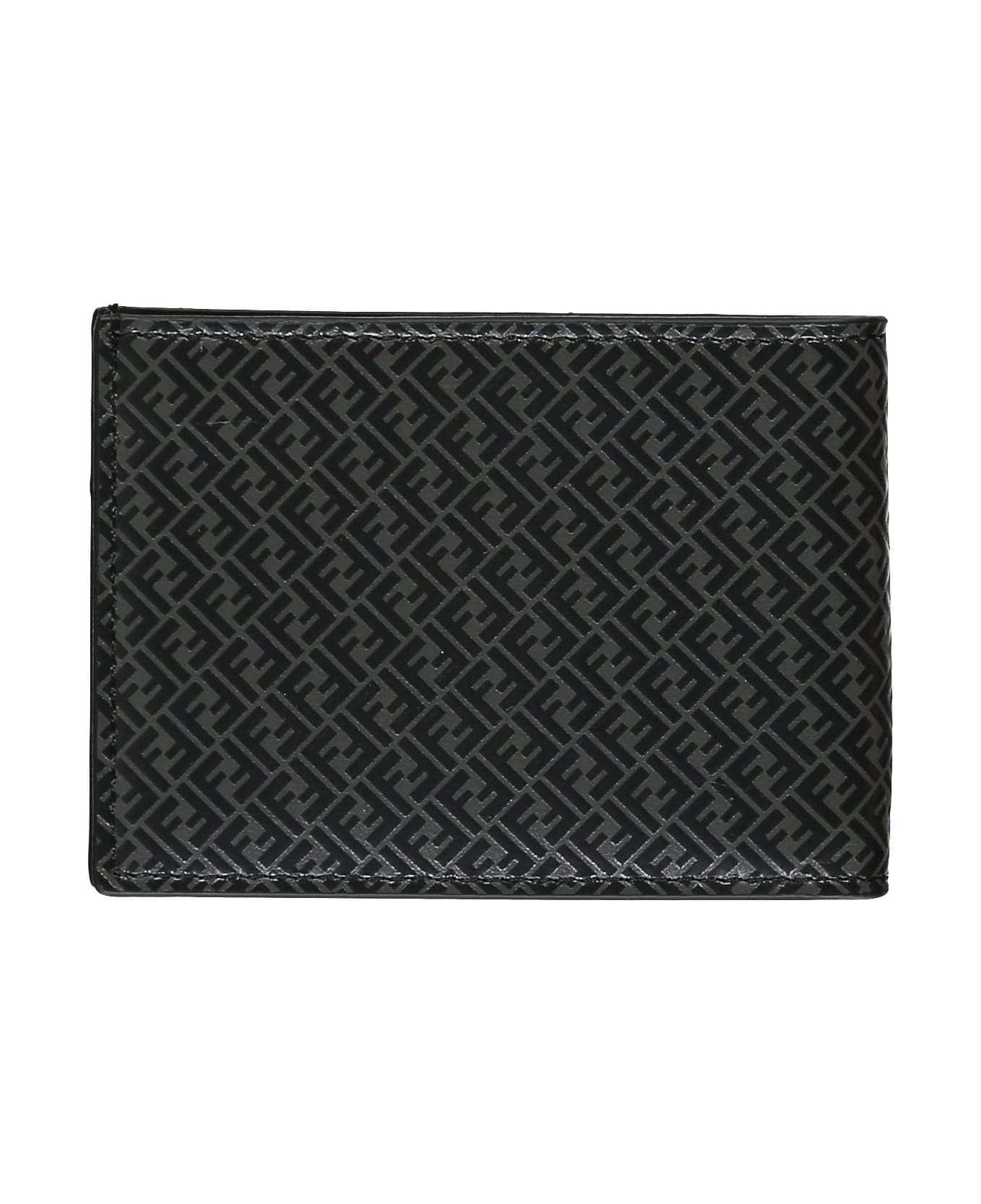 Fendi Flap-over Wallet - black 財布