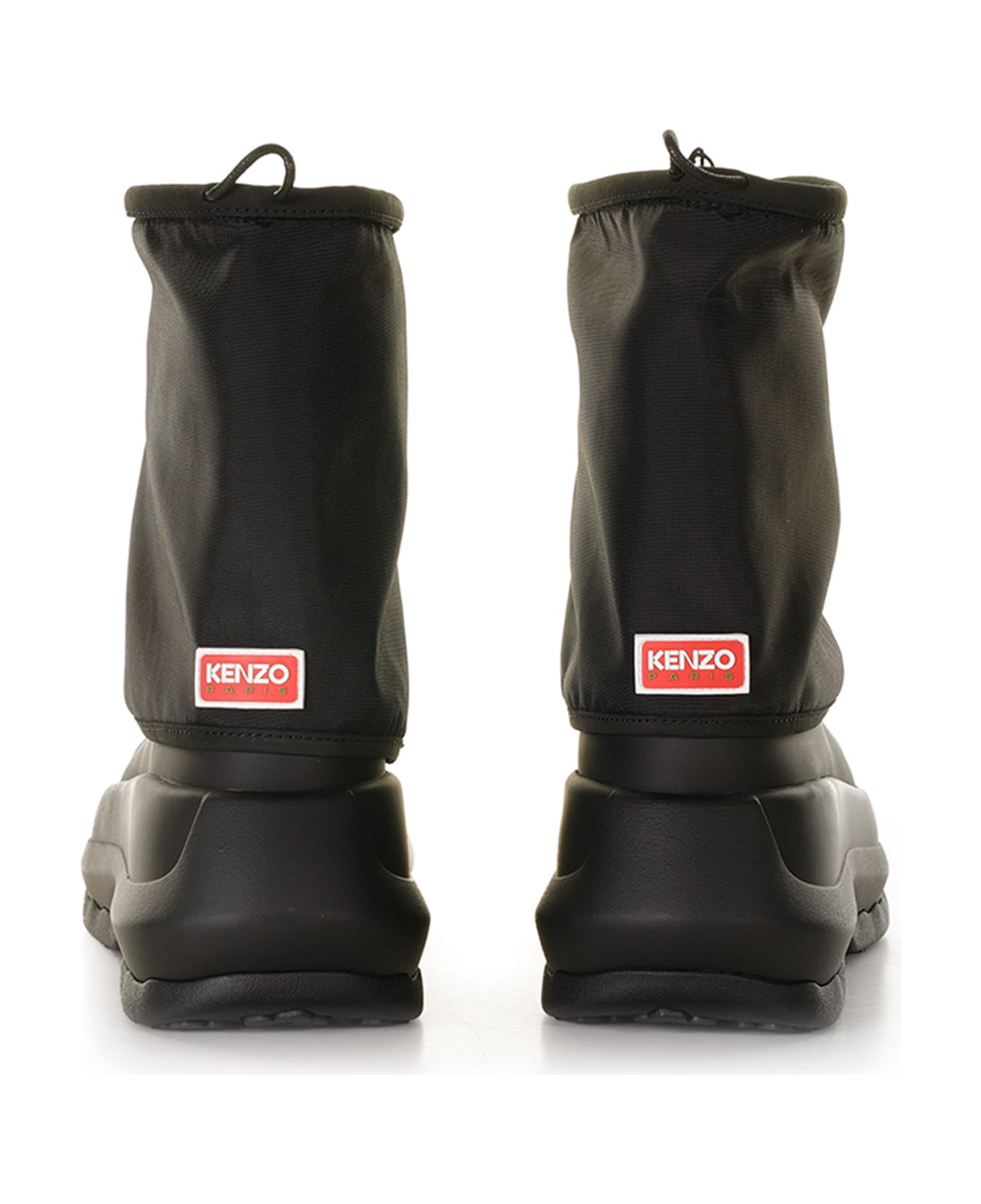 Kenzo X Hunter Utilitarian Ankle Boots - BLACK