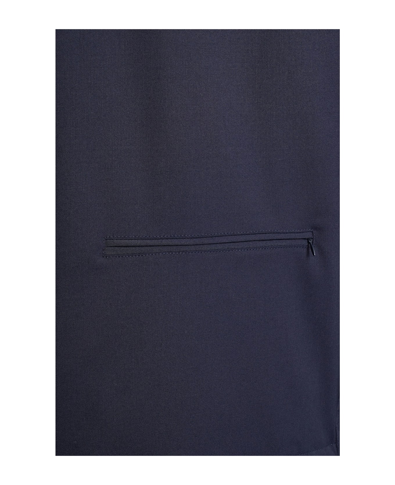 Mauro Grifoni Casual Jacket In Blue Polyester - blue