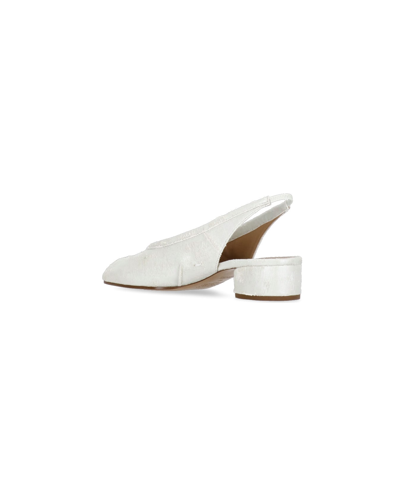 Maison Margiela Tabi Slingback - White ハイヒール