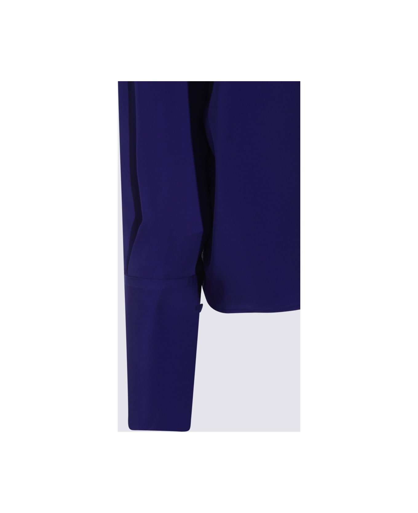 Tom Ford Purple Silk Top - CLEMATIS BLUE