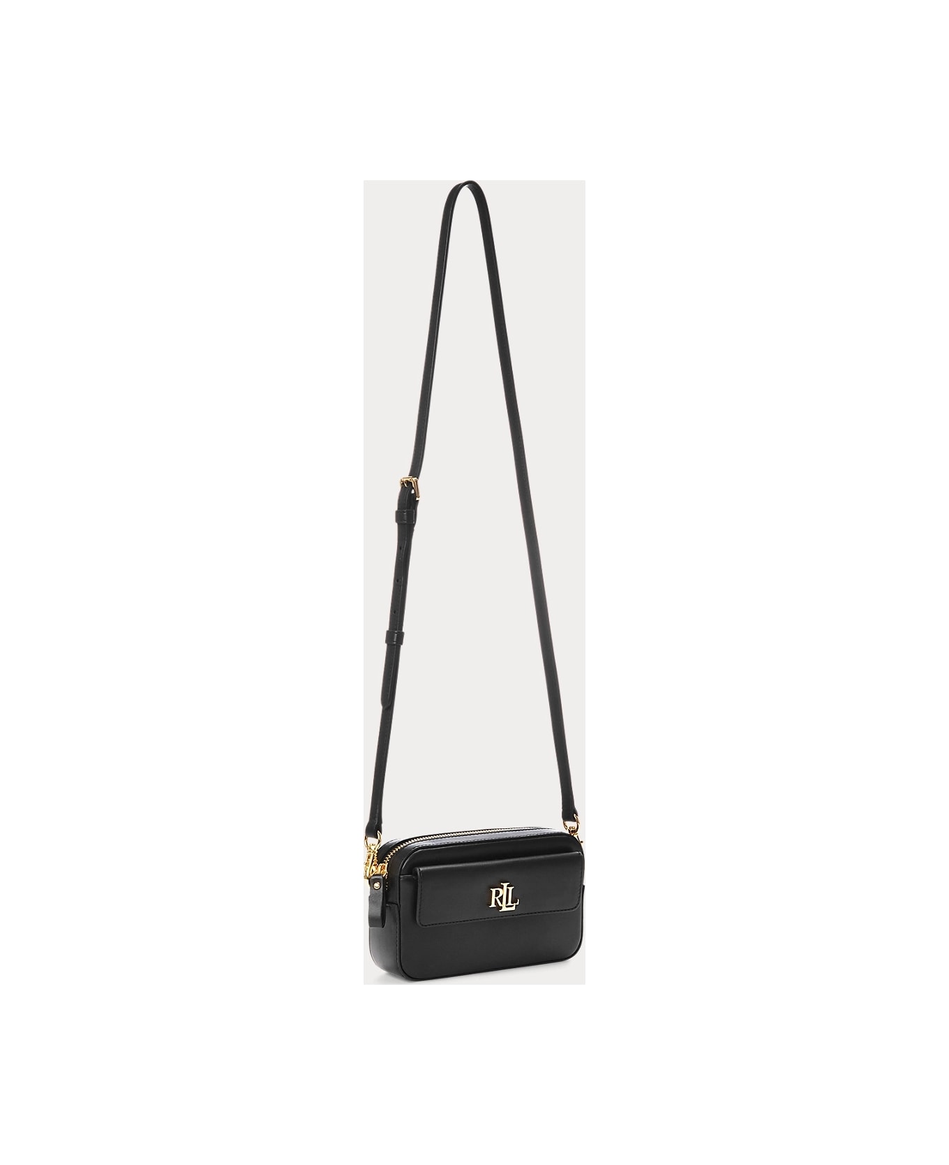 Ralph Lauren Marcy Wrstlt Pouch Small - Black