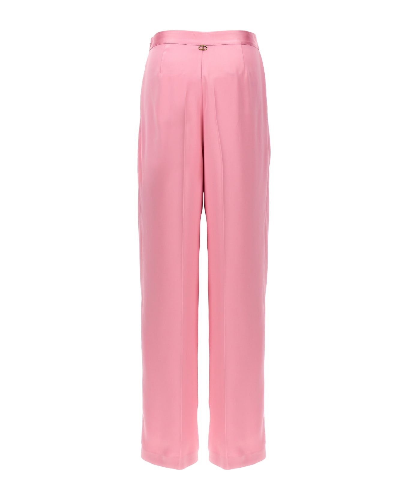 TwinSet Satin Pants - Pink