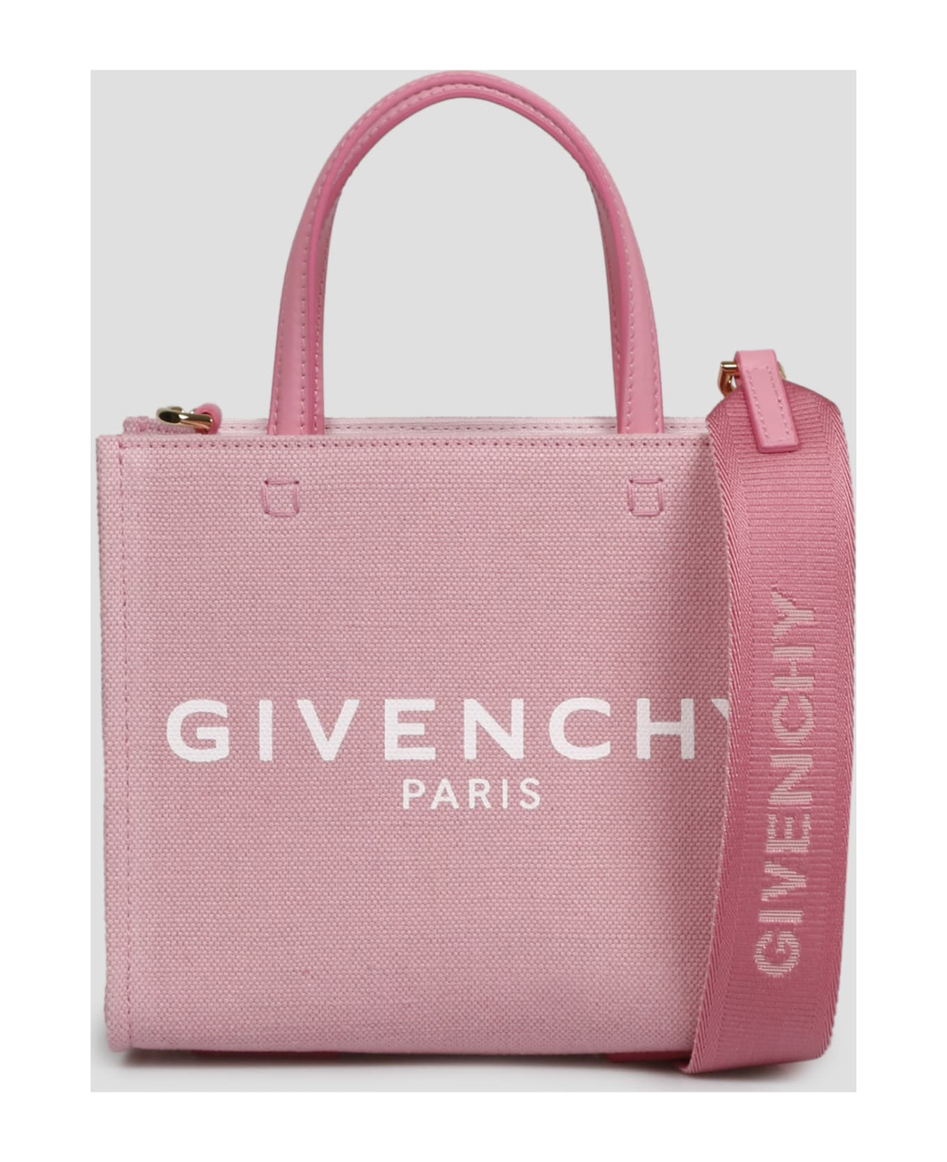 Givenchy Mini G Tote Shopping Bag - Pink & Purple