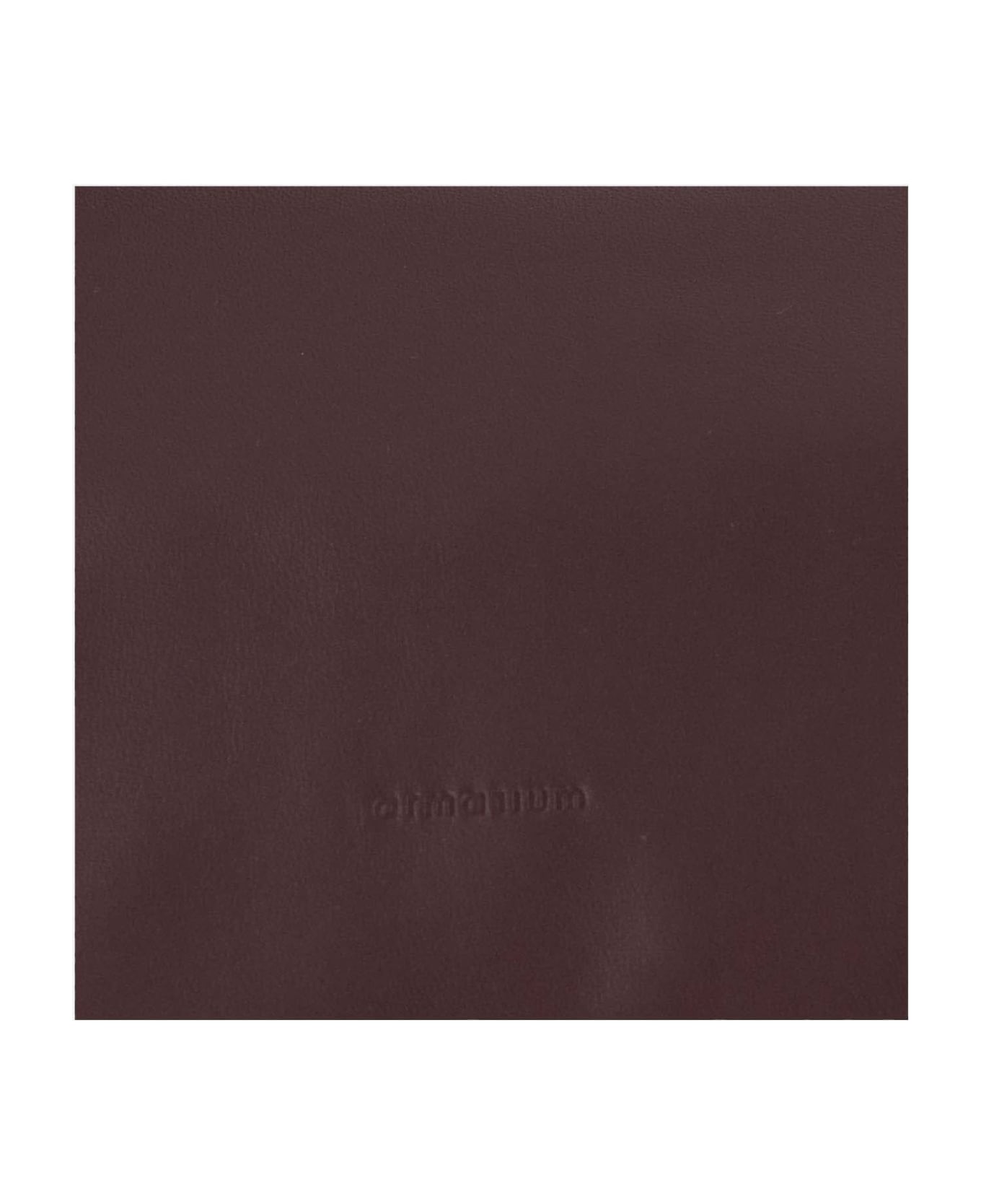 Armarium Eloisa Leather Handbag - Bordeaux