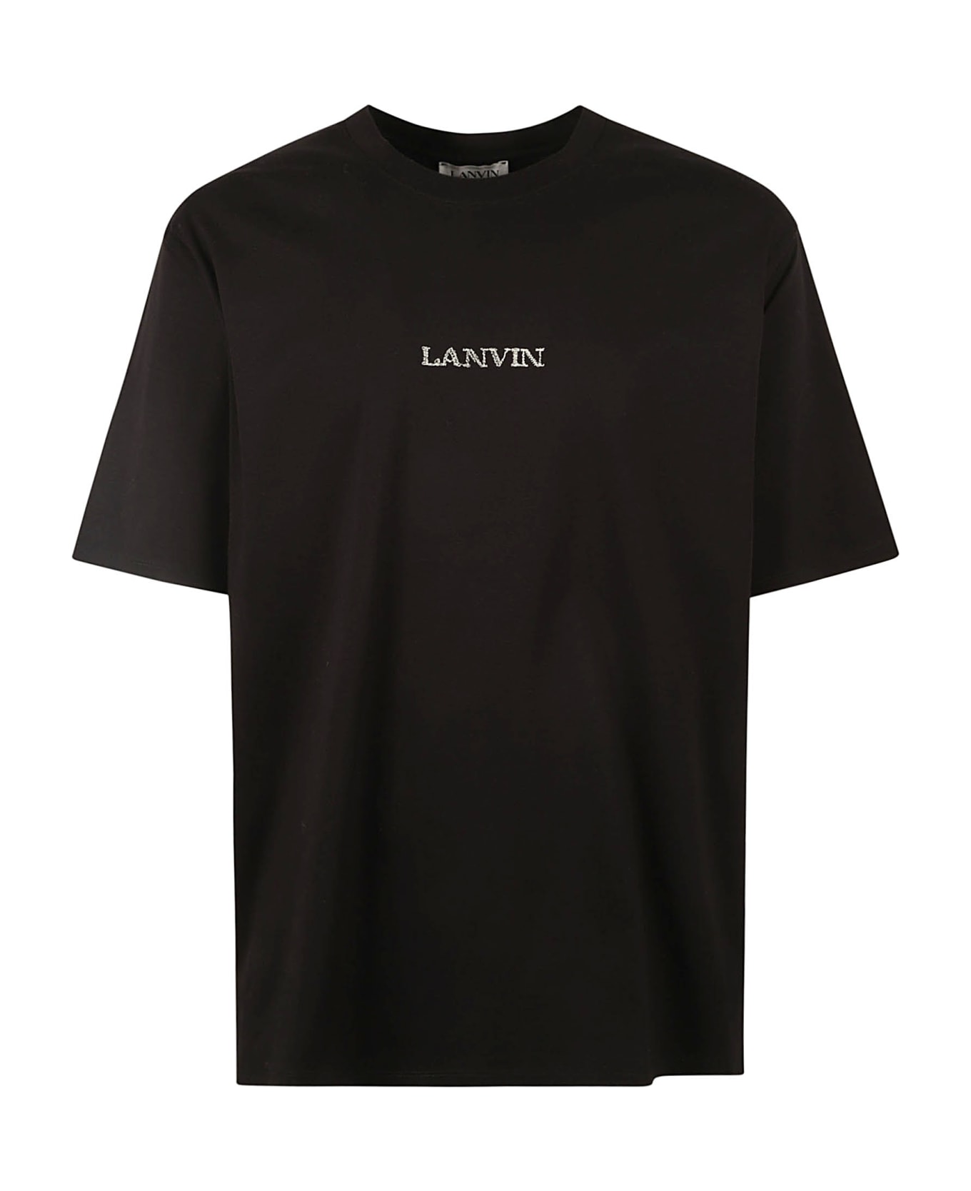 Lanvin Chest Logo T-shirt - Black シャツ