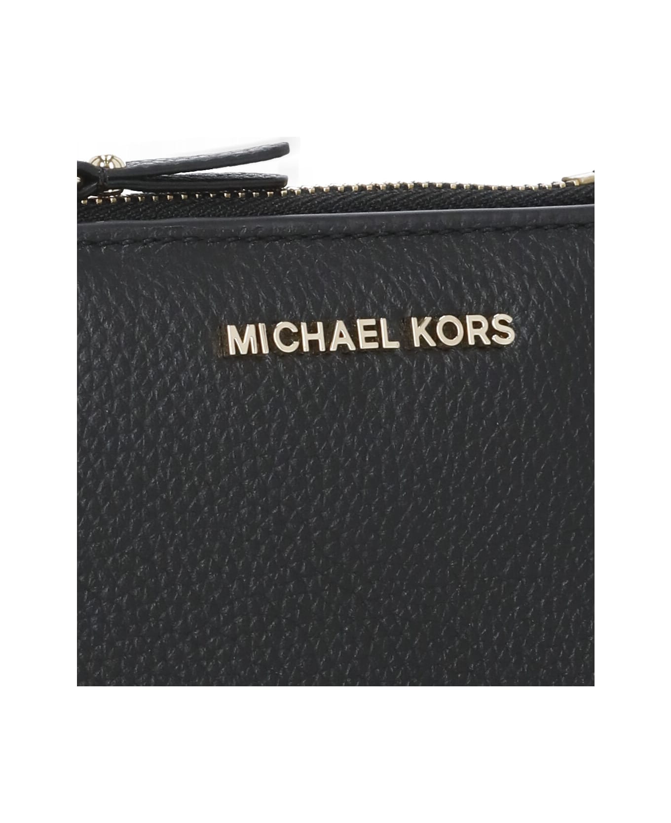 Michael Kors Jet Set Grainy Leather Wallet - Black 財布