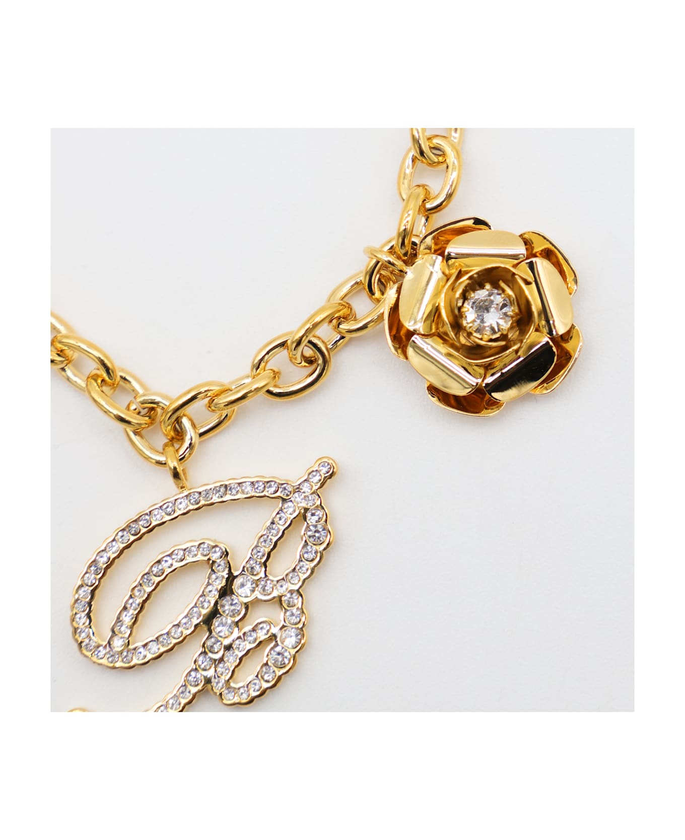 Blumarine Gold Bracelet - GOLD/CRYSTAL