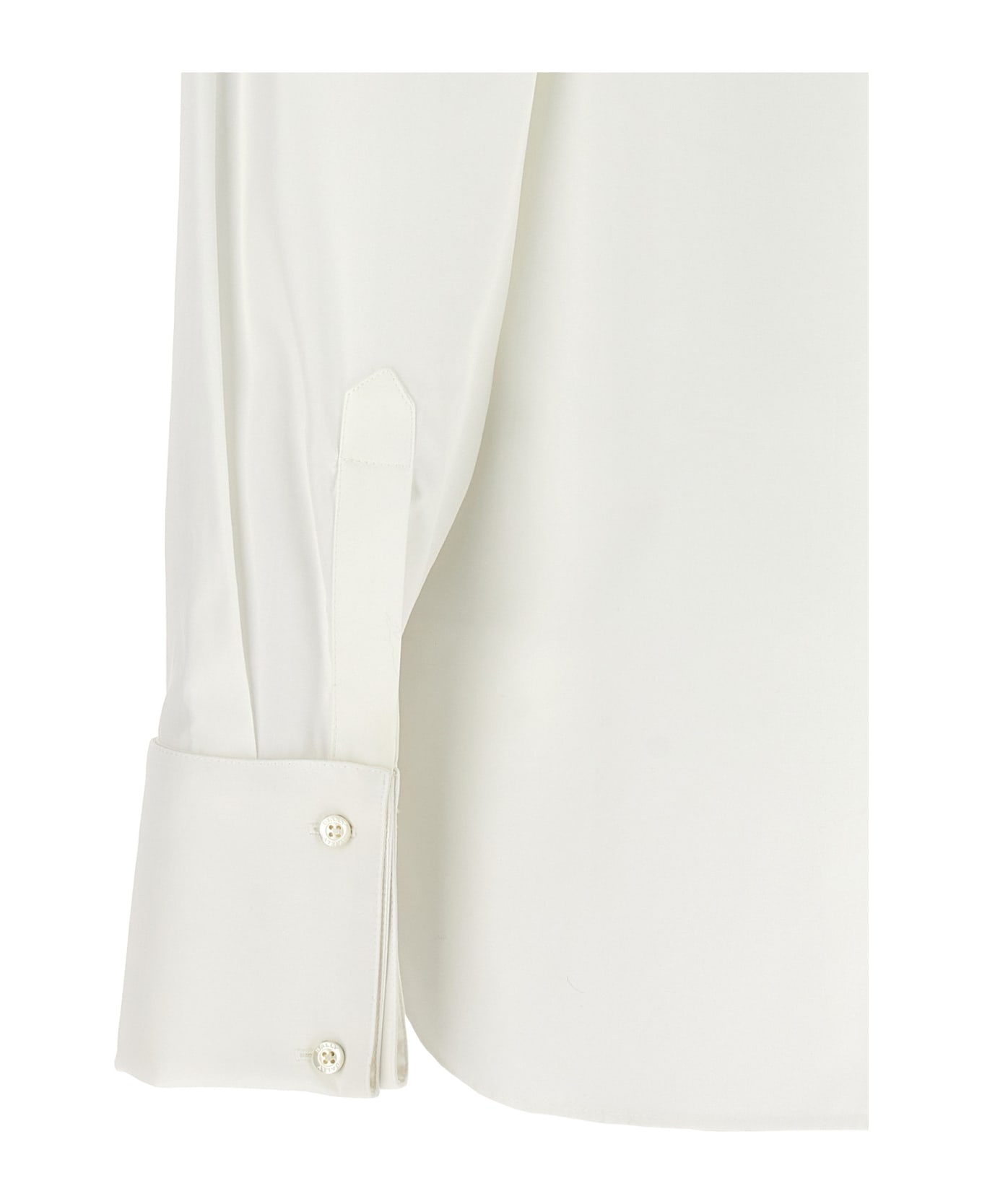 Bally Plastron Shirt - White