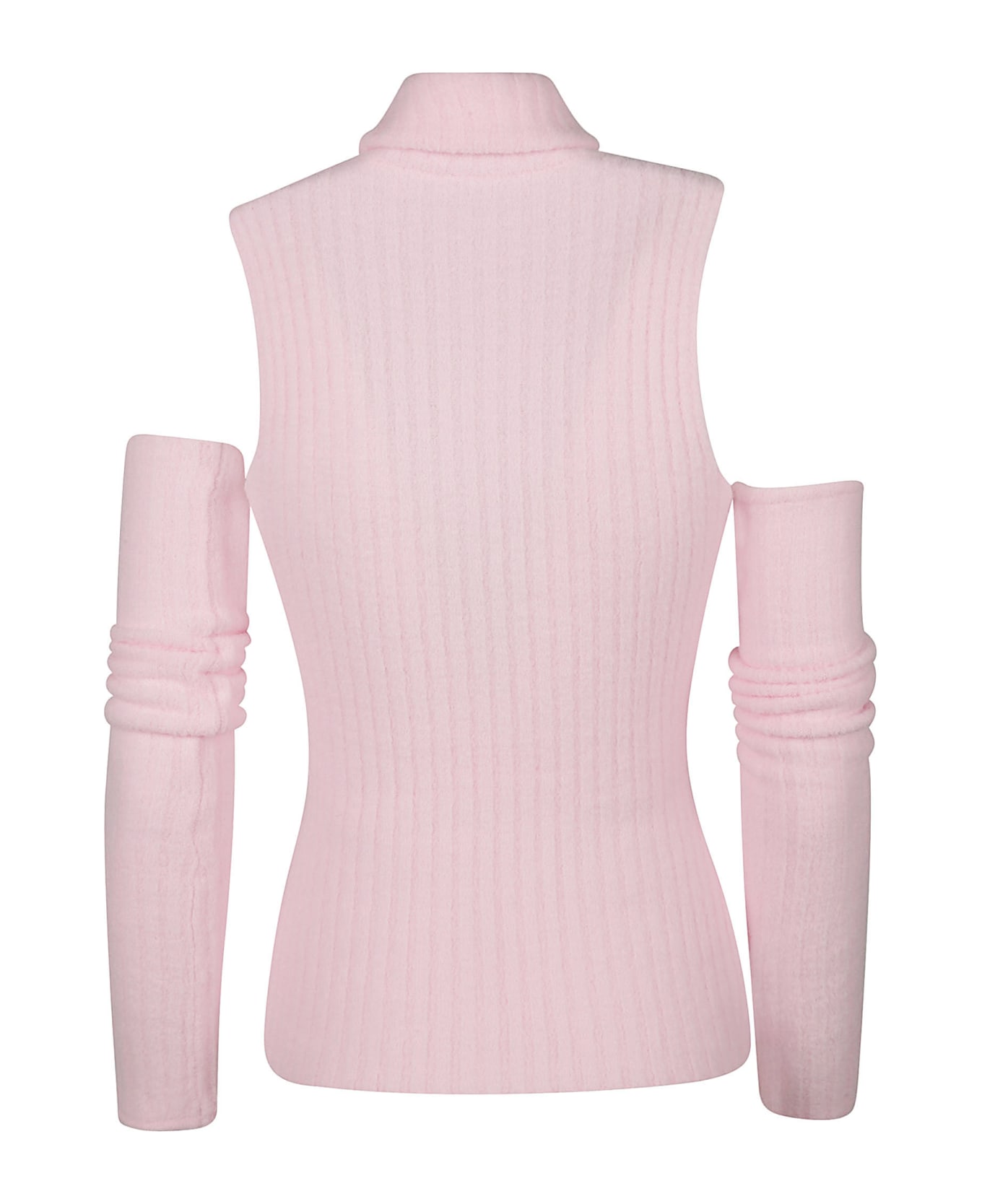 Blumarine Cut Out Turtleneck Sweater - Dalia