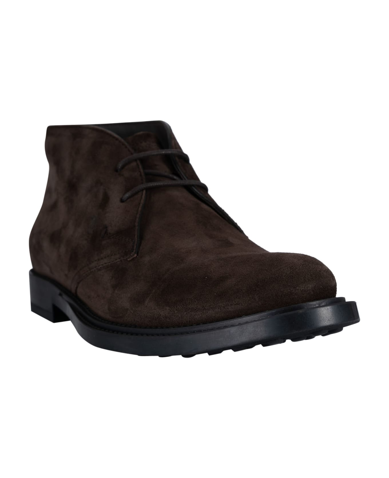 Tod's Classic Lace-up Boots - Brown