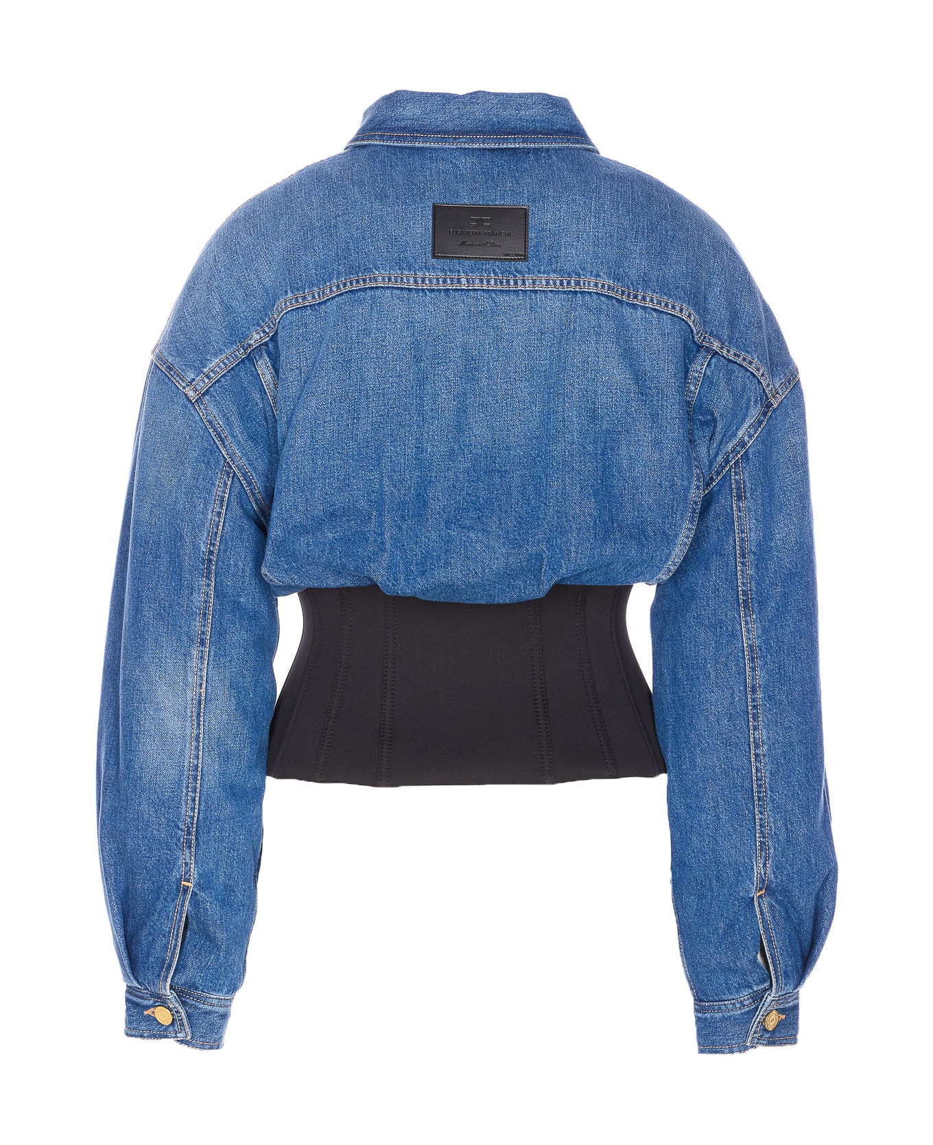 Elisabetta Franchi Denim Jacket - Blue