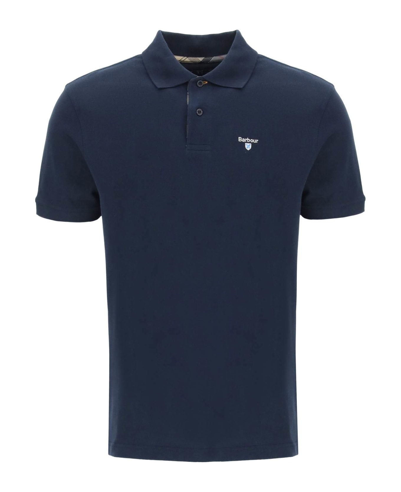 Barbour Blue Polo - New Navy