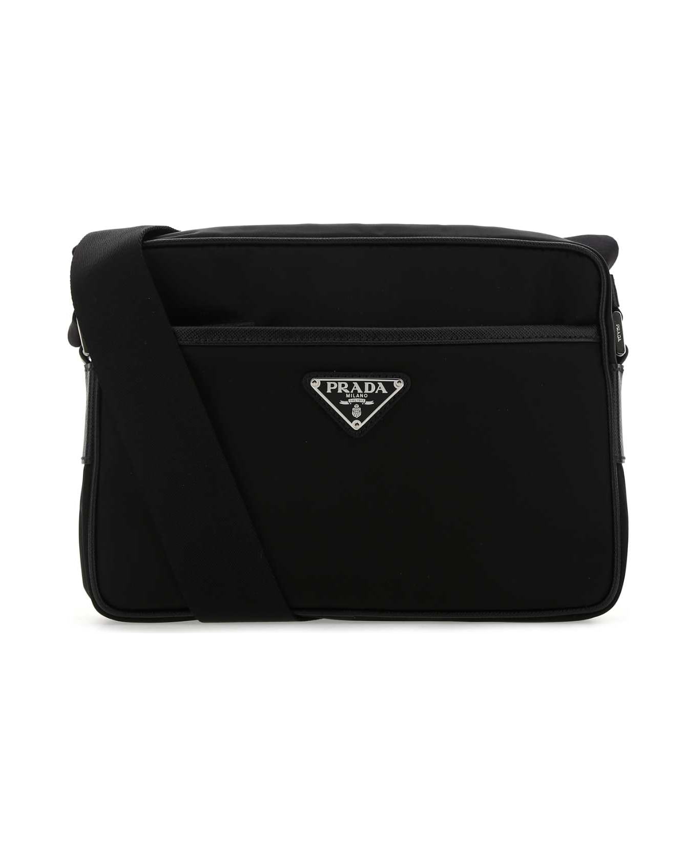 Prada Black Re-nylon Crossbody Bag - NERO