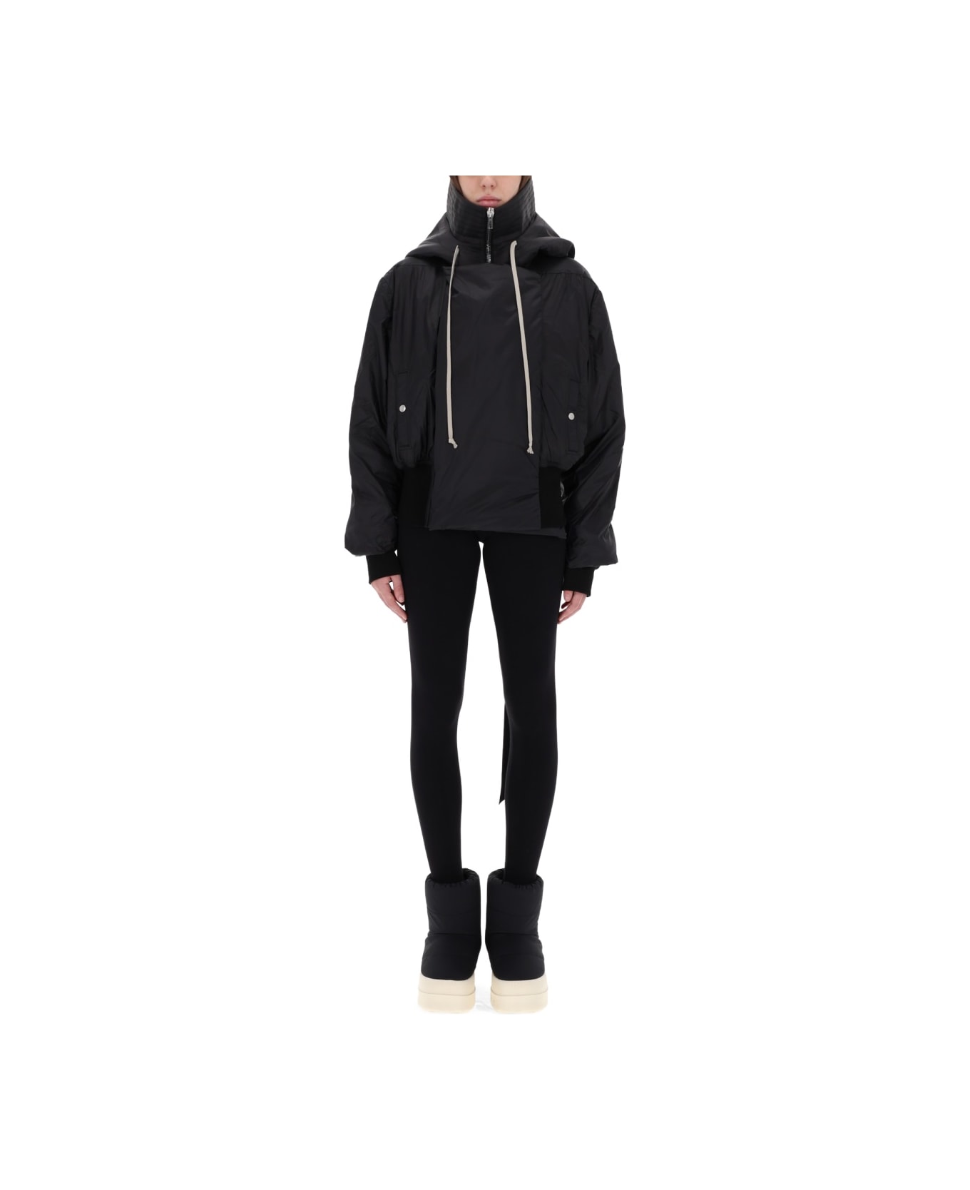 DRKSHDW Bomber Jacket "alice Parka" - BLACK