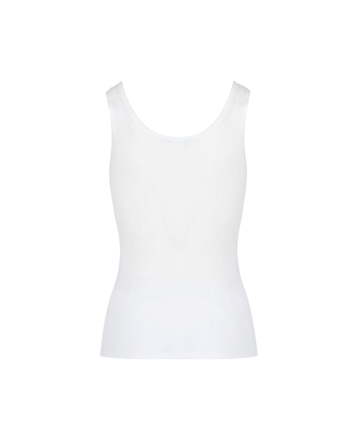 Chloé Logo Tank Top - White