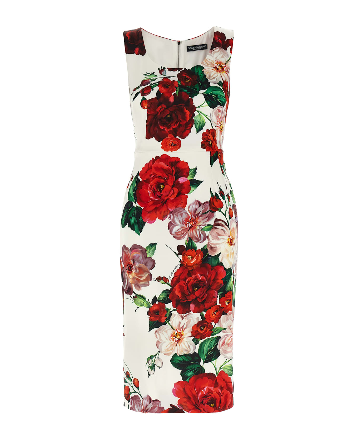 Dolce & Gabbana Floral Dress - White ワンピース＆ドレス