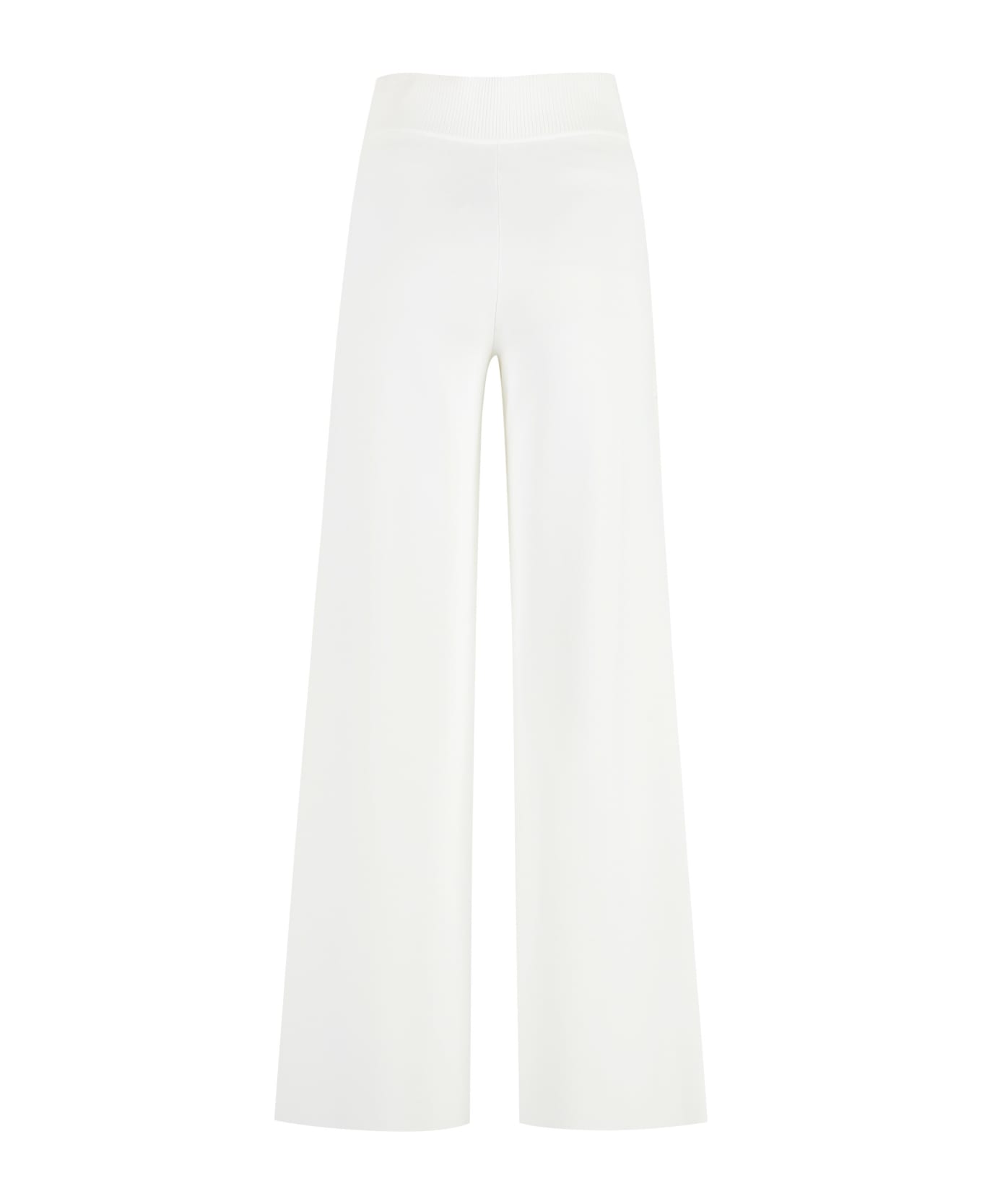 Parosh Knitted Trousers - White