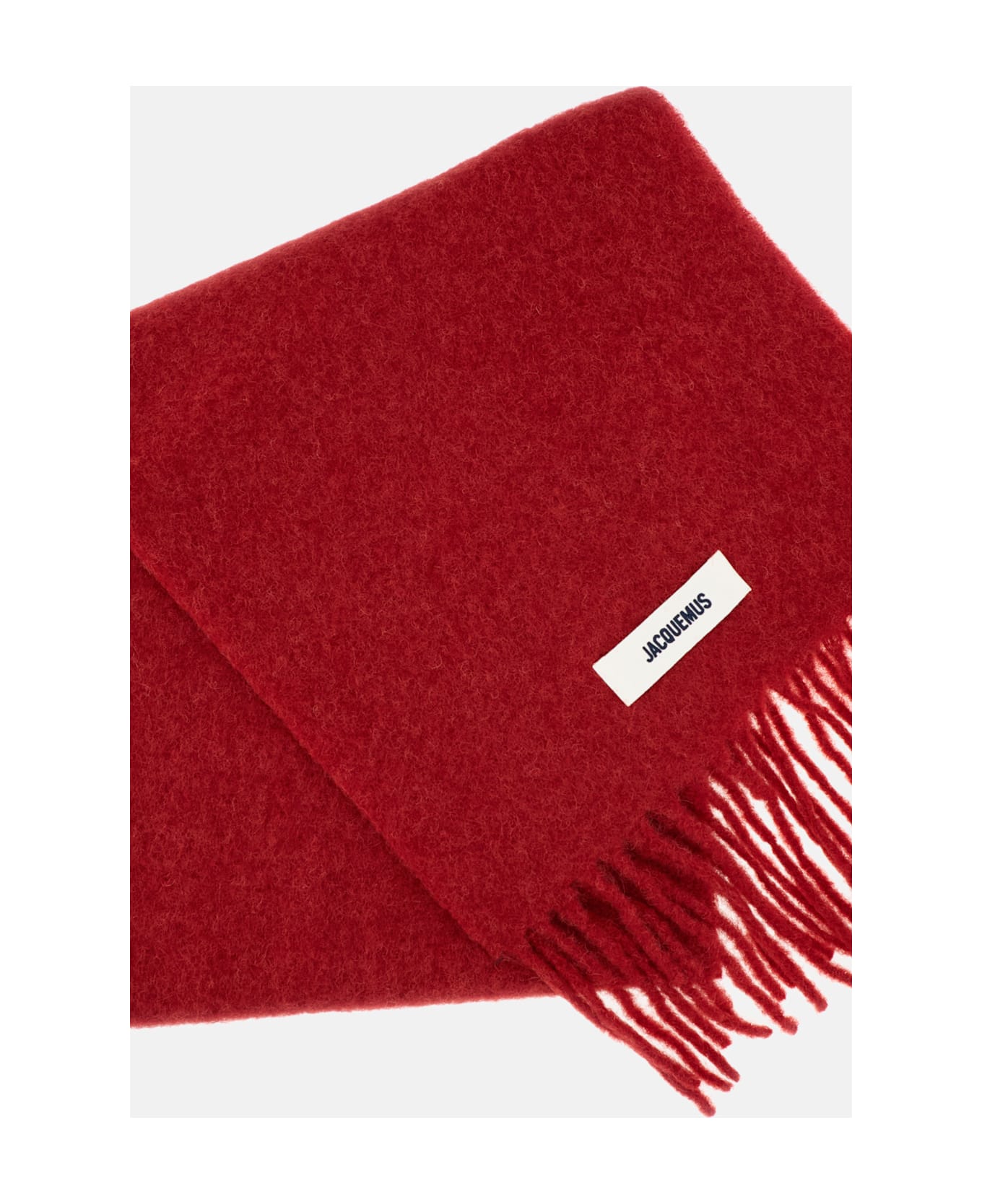 Jacquemus The Carro Scarf - Red