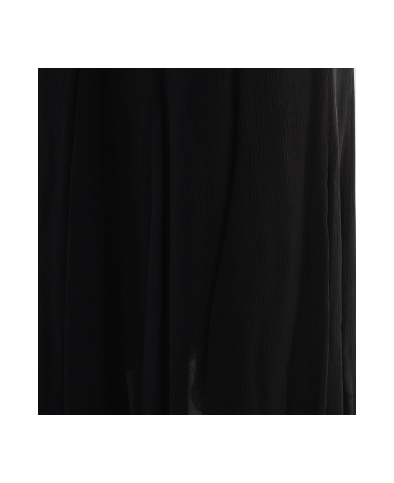 Chloé Black Silk Skirt - Black