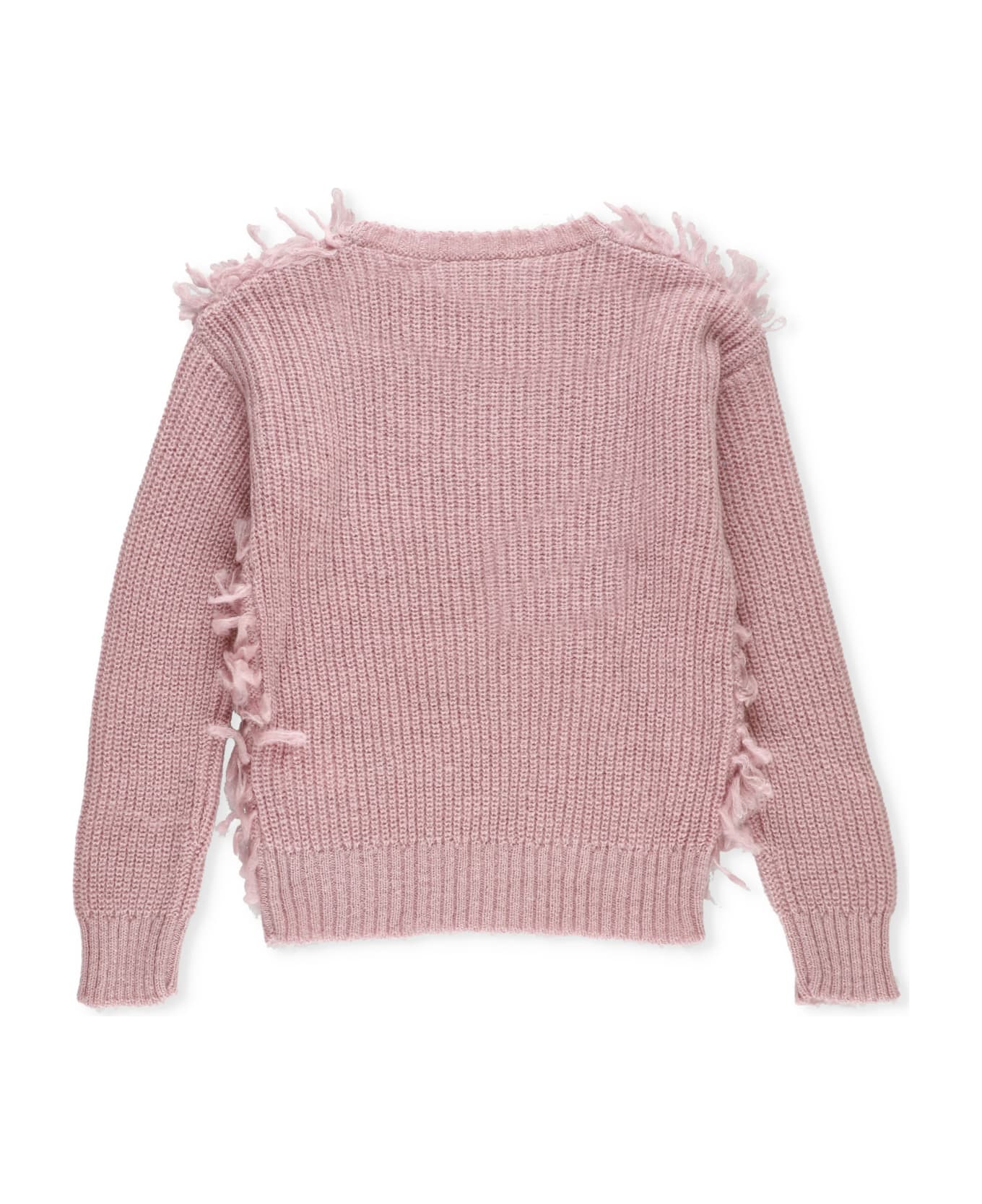 N.21 Loop Pile Sweater - Pink