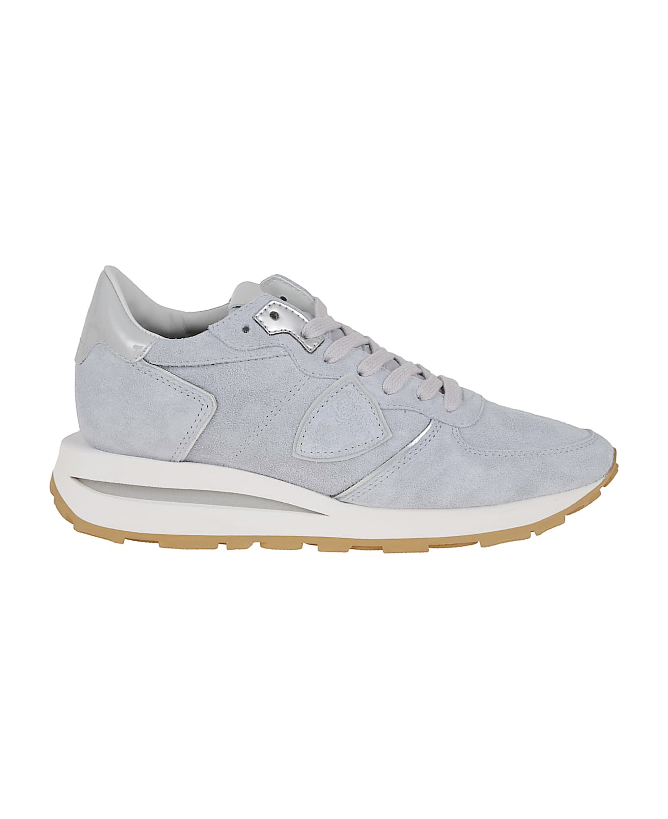 Philippe Model Tropez Haute Low Woman - Daim Gris