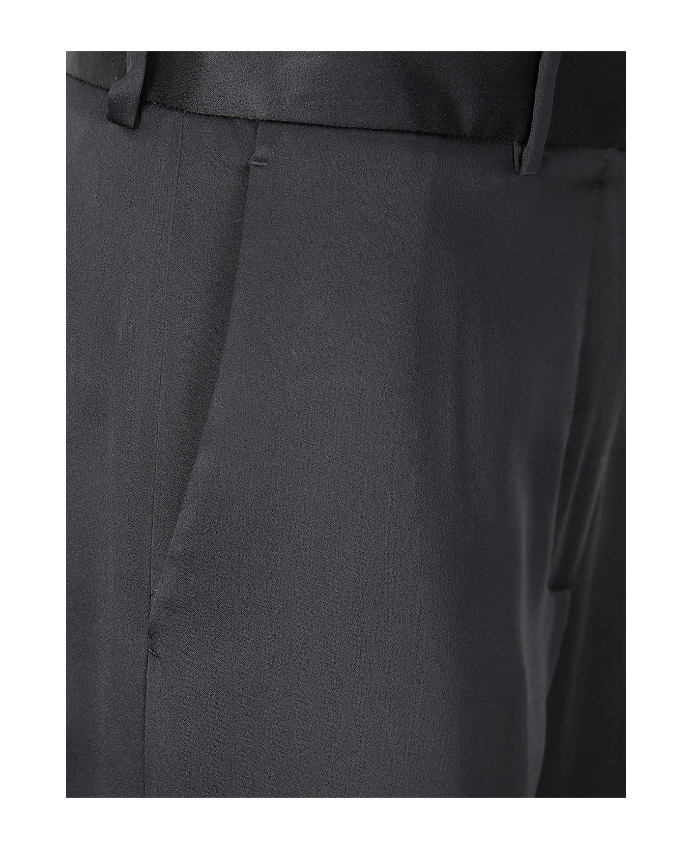Lanvin Wide Leg Pants - BLACK