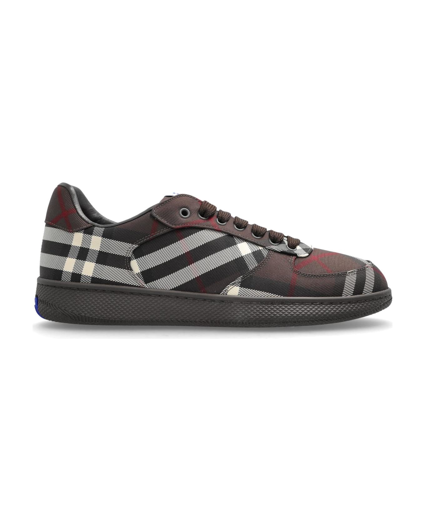 Burberry Sports Shoes `new Terrace` - BROWN