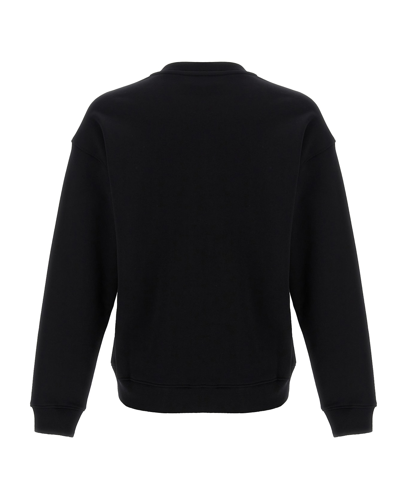 Moschino Logo Print Sweatshirt - Black