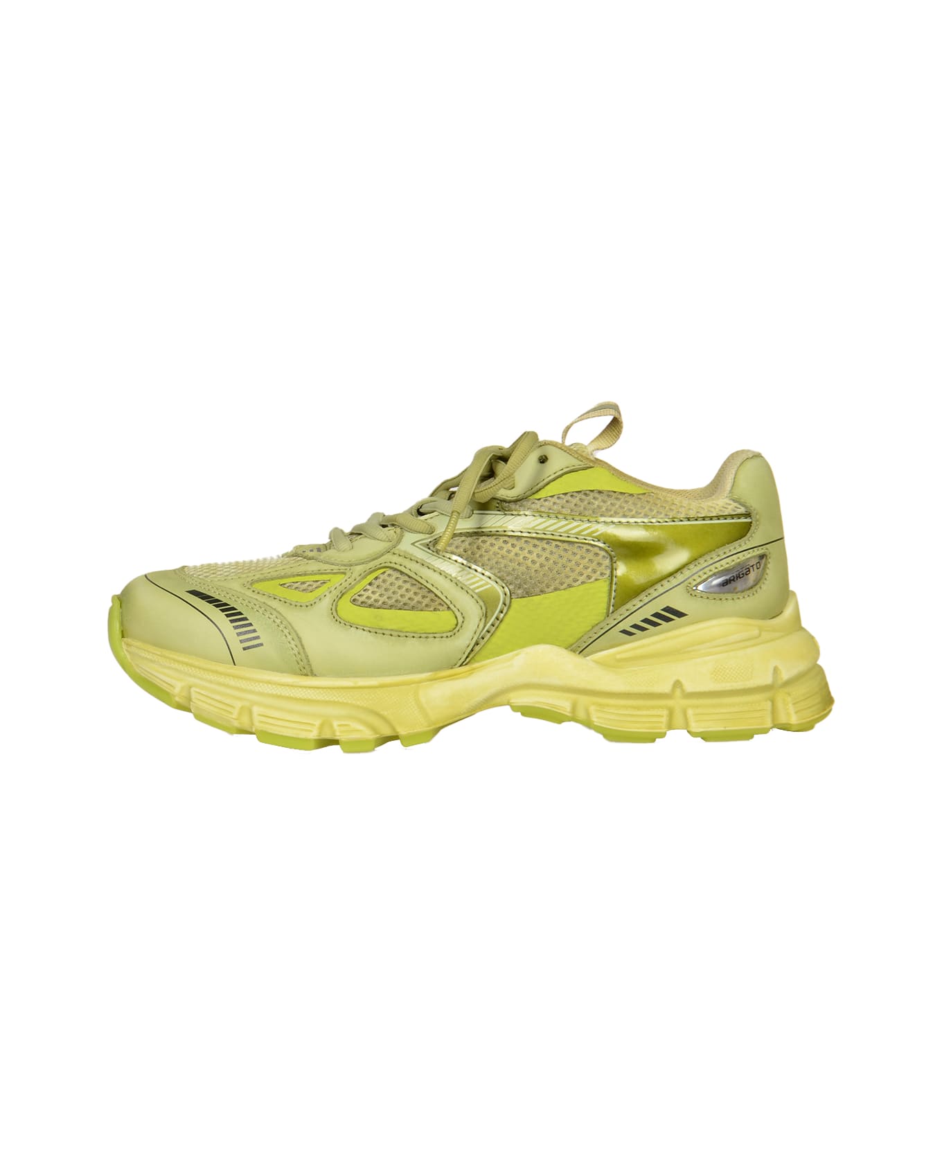 Axel Arigato Marathon Dip Dye Sneakers - Lime Green