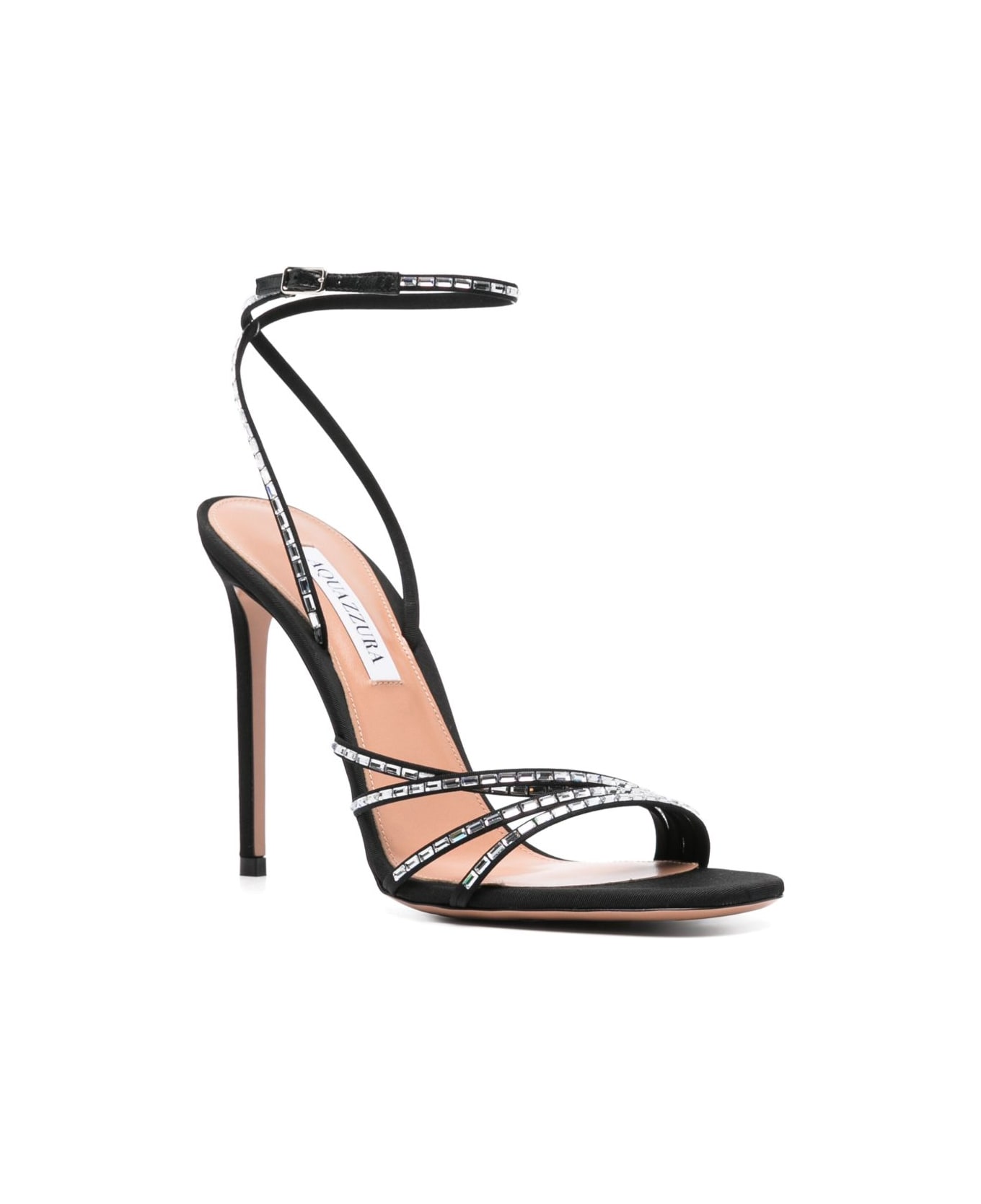 Aquazzura Mistica Sandal 105 - Black