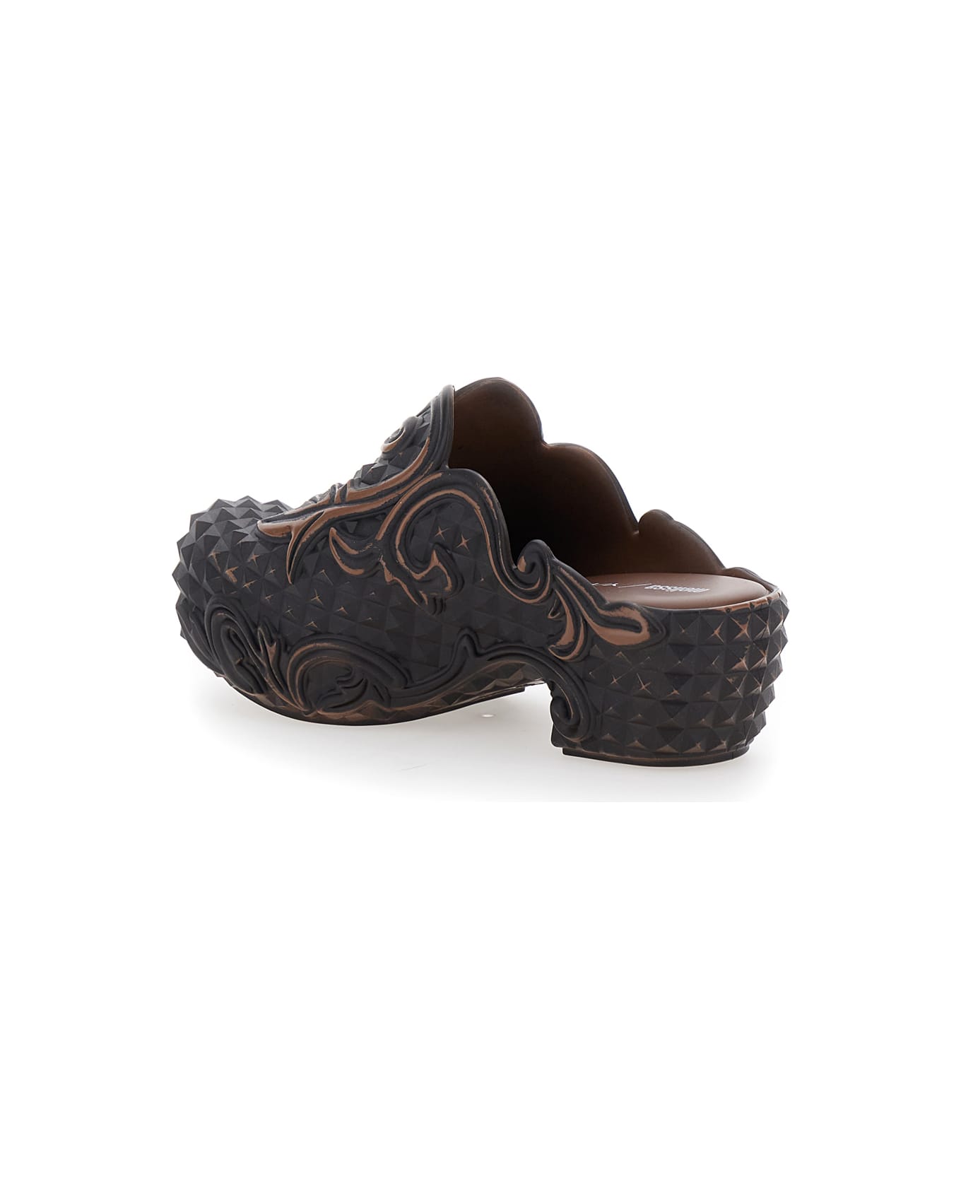 Melissa Court Clog Y Project - Brown