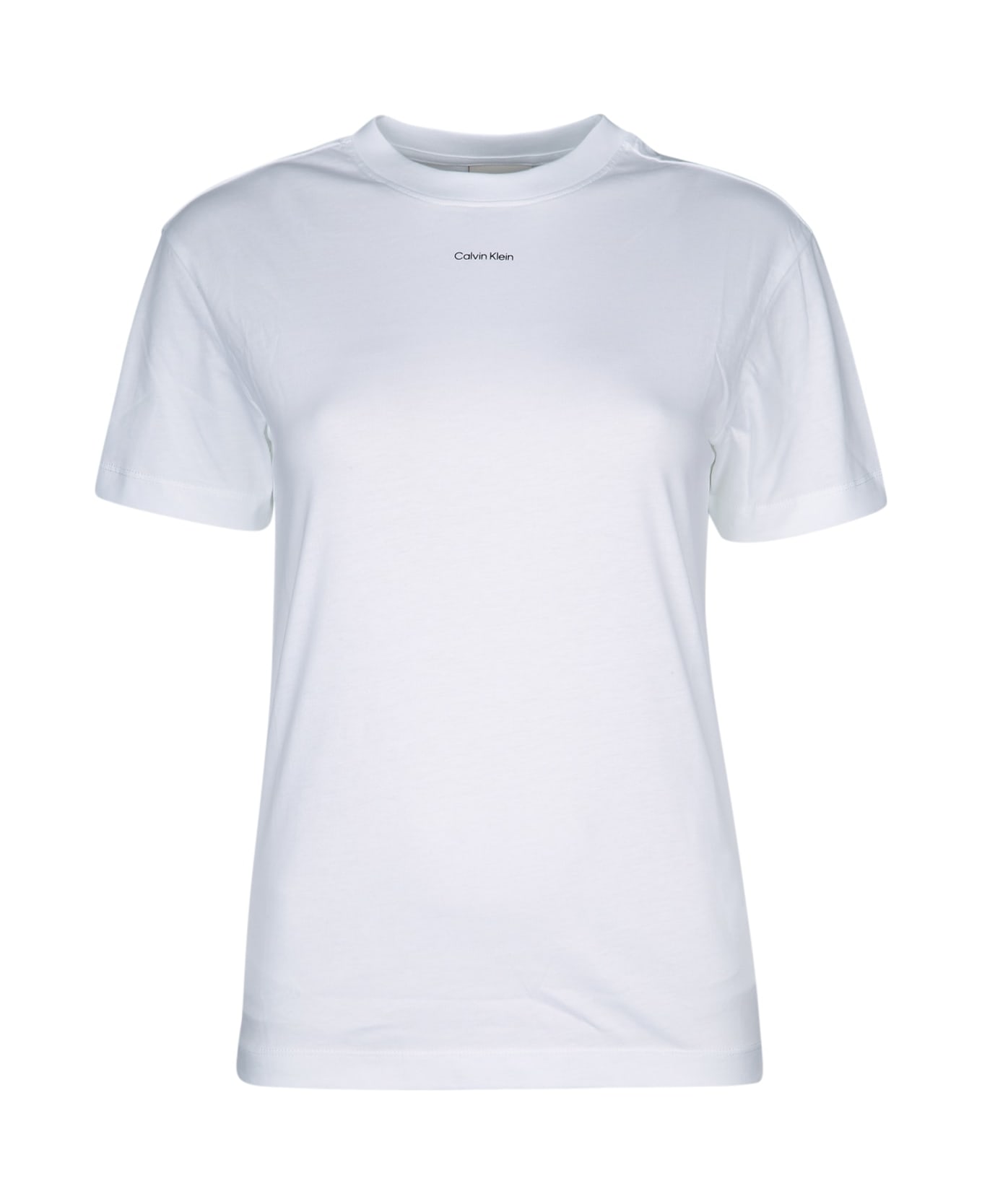 Calvin Klein Nano Logo Regular T-shirt - BRIGHTWHITE