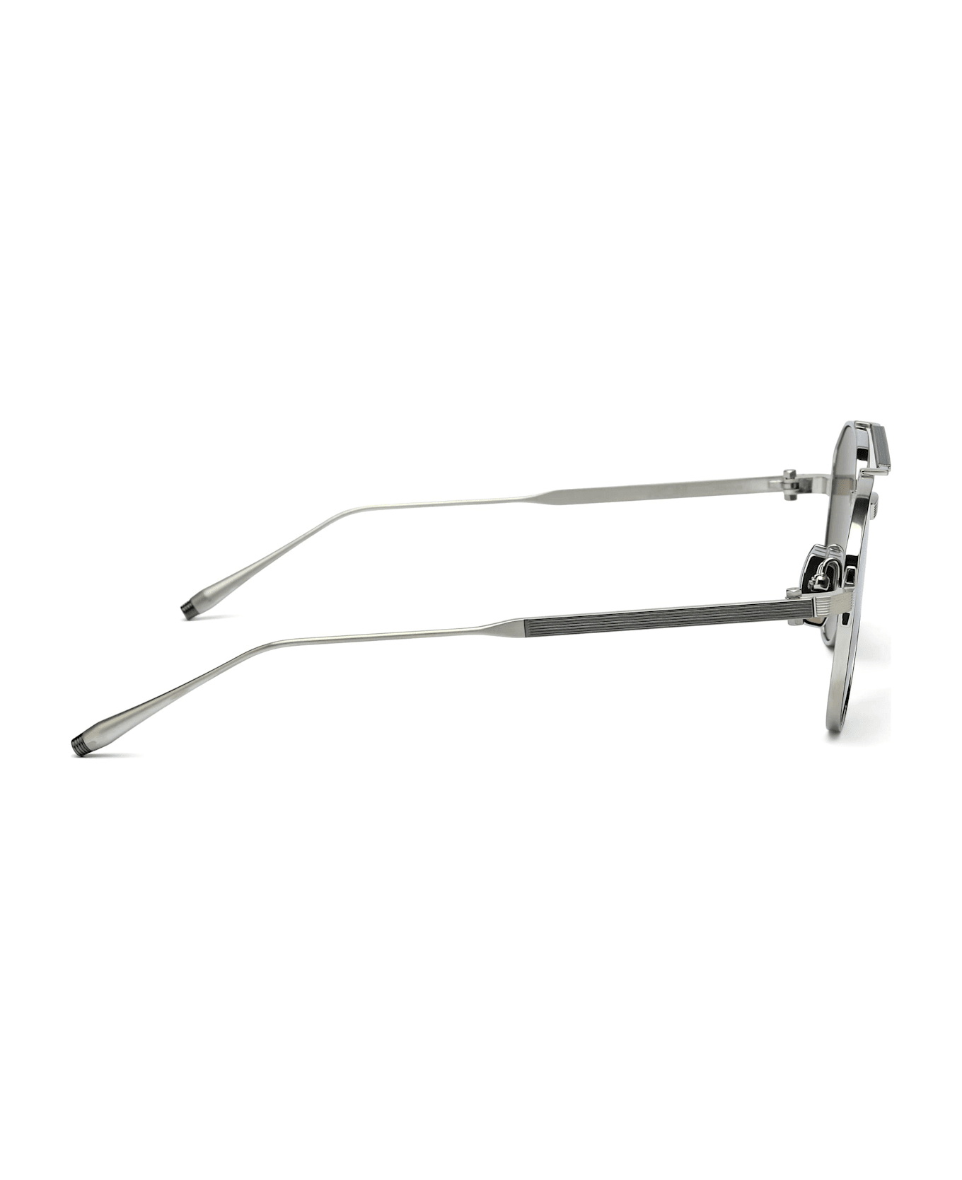 Akoni Helios - Brushed Silver / Black Rhodium Sunglasses - silver/black