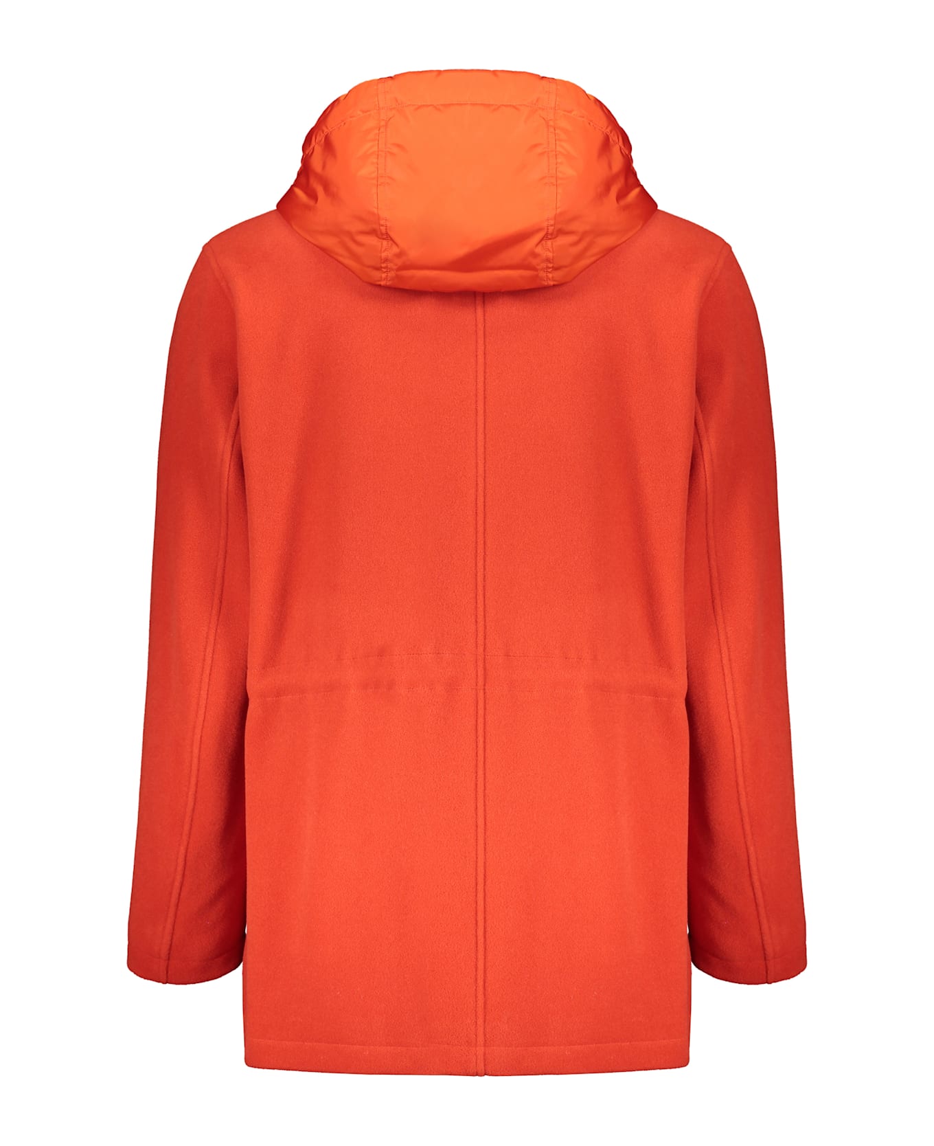 Herno Wool Parka - Coral