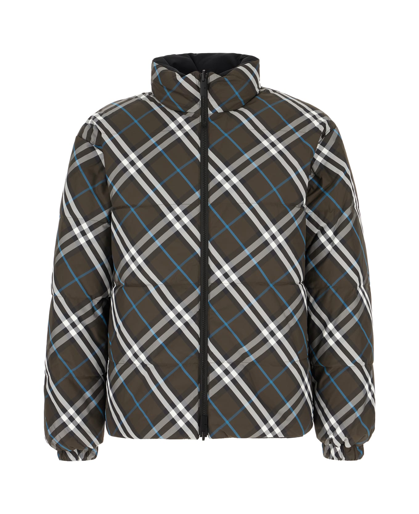 Burberry Printed Nylon Reversible Padded Jacket - SNUG IP CHECK