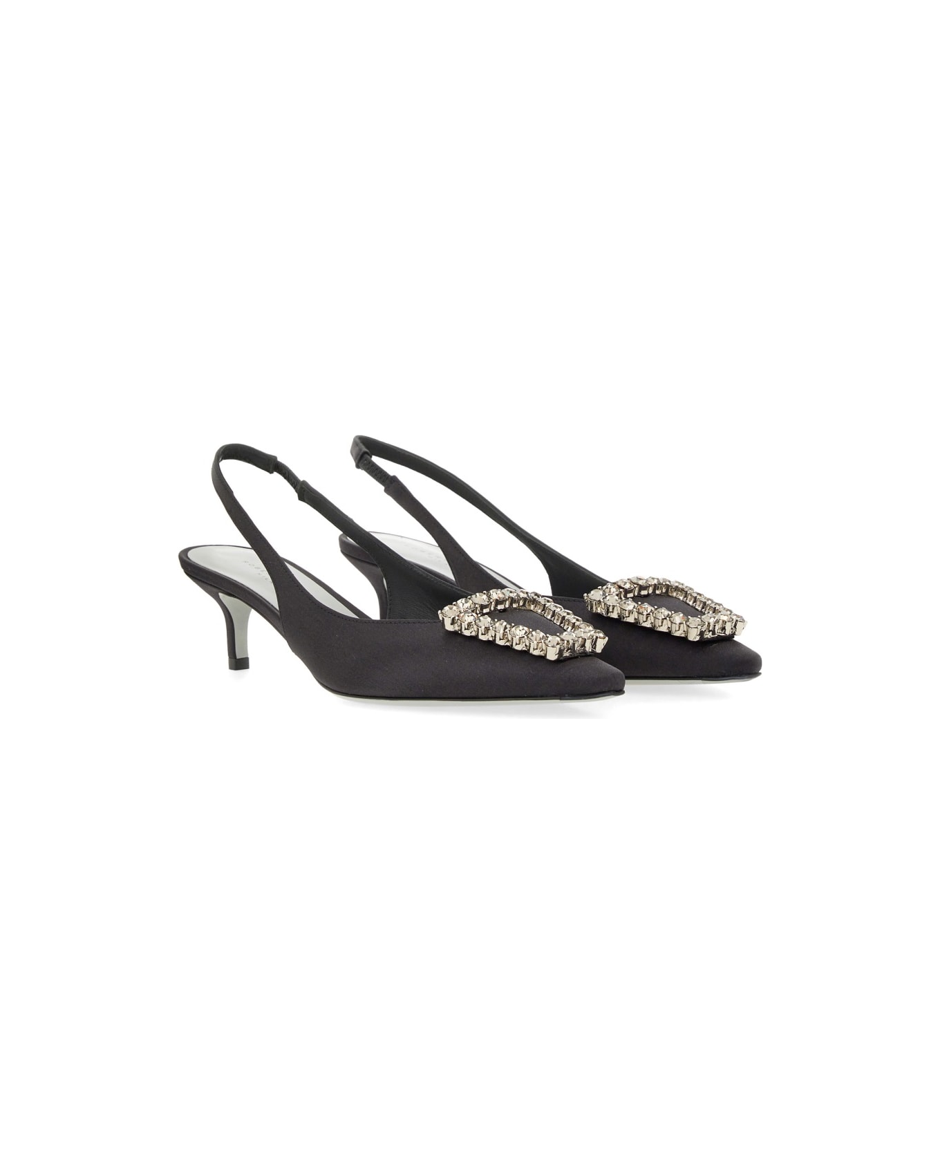 Roberto Festa Slingback "futura" - BLACK