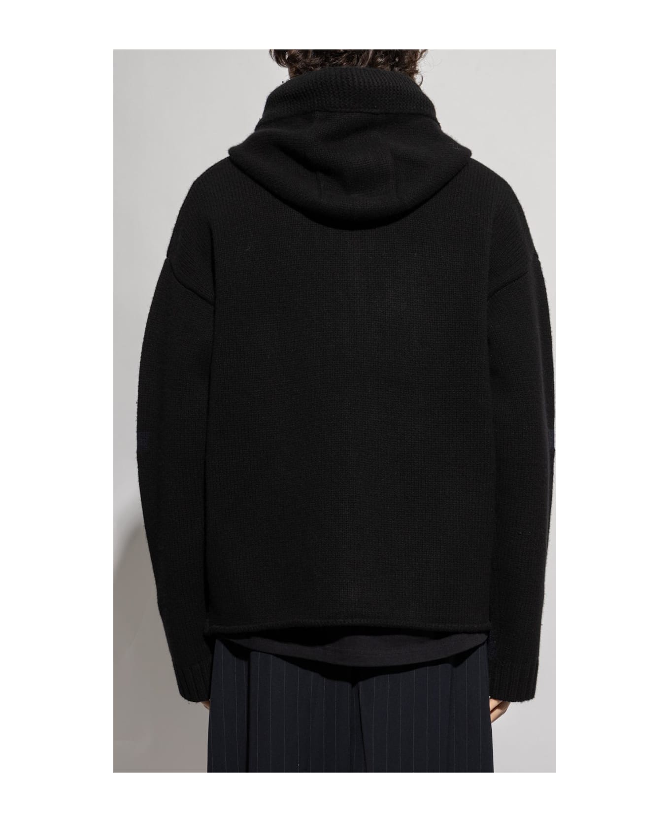 J.W. Anderson Jw Anderson Wool Cardigan - Black