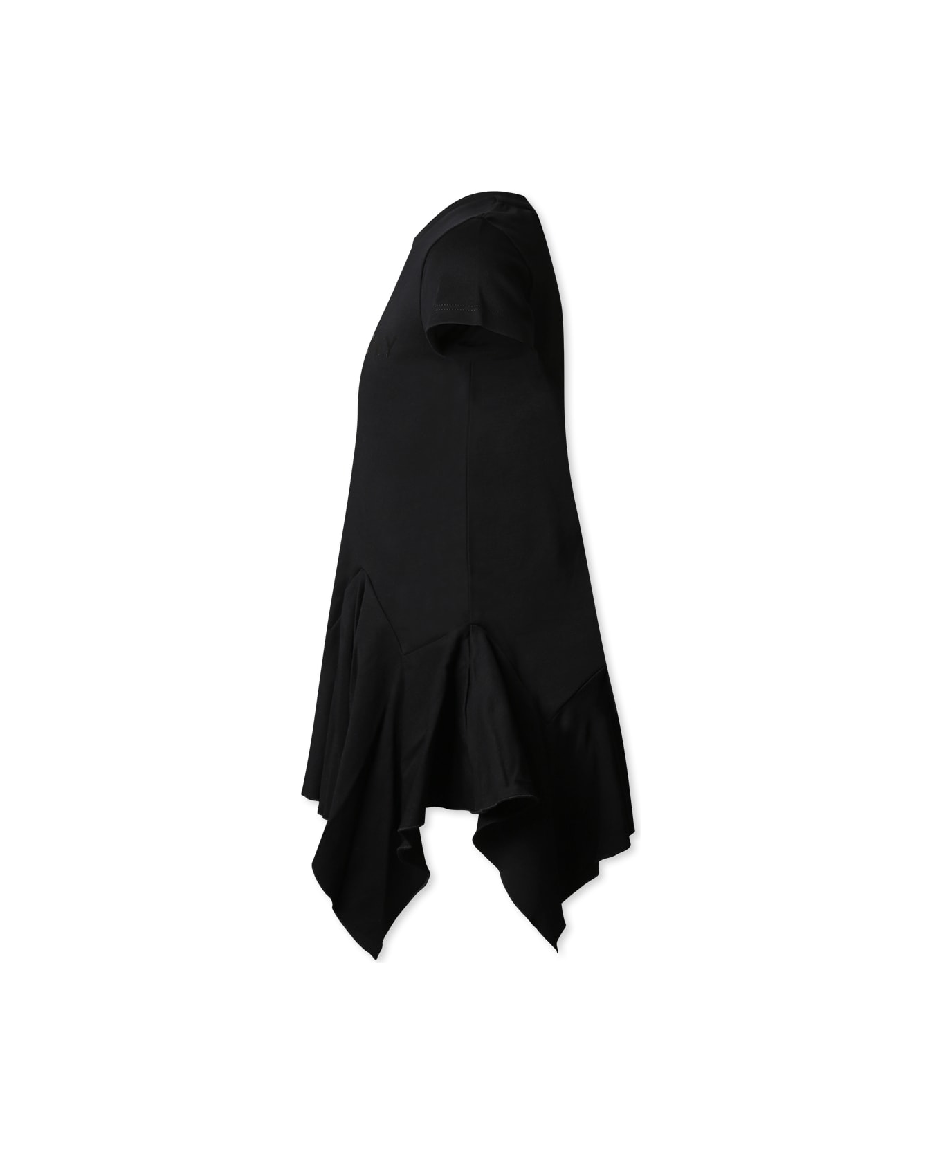 Givenchy Black Dress For Girl With Logo - Black
