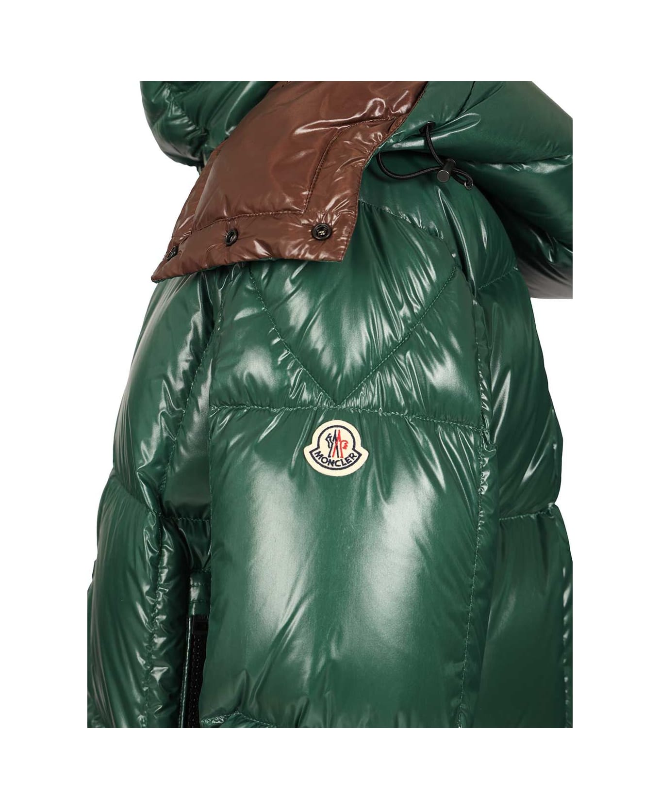 Moncler Parana Short Down Jacket - GREEN