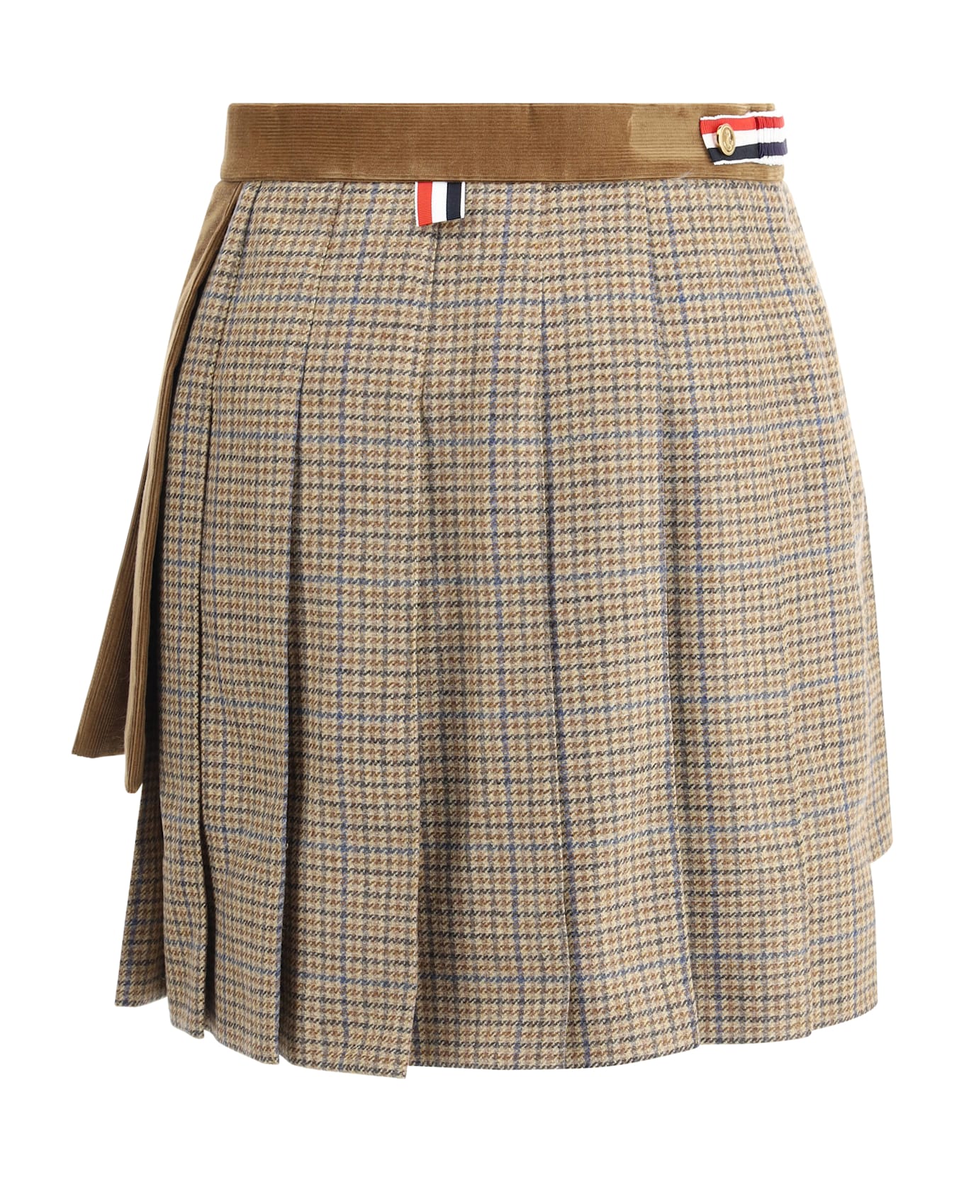 Thom Browne Pleated Miniskirt